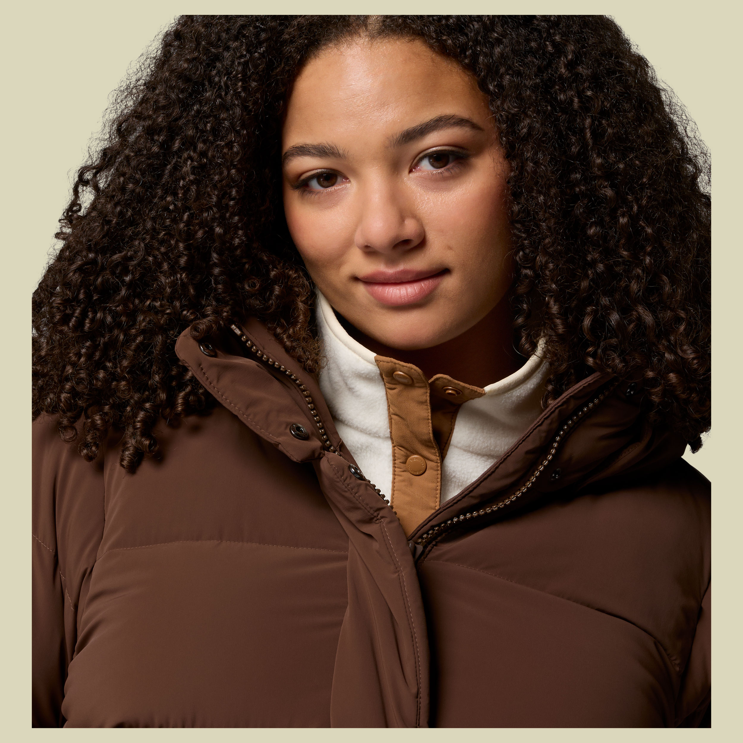 Amaze Puff Long Hooded Jacket Women