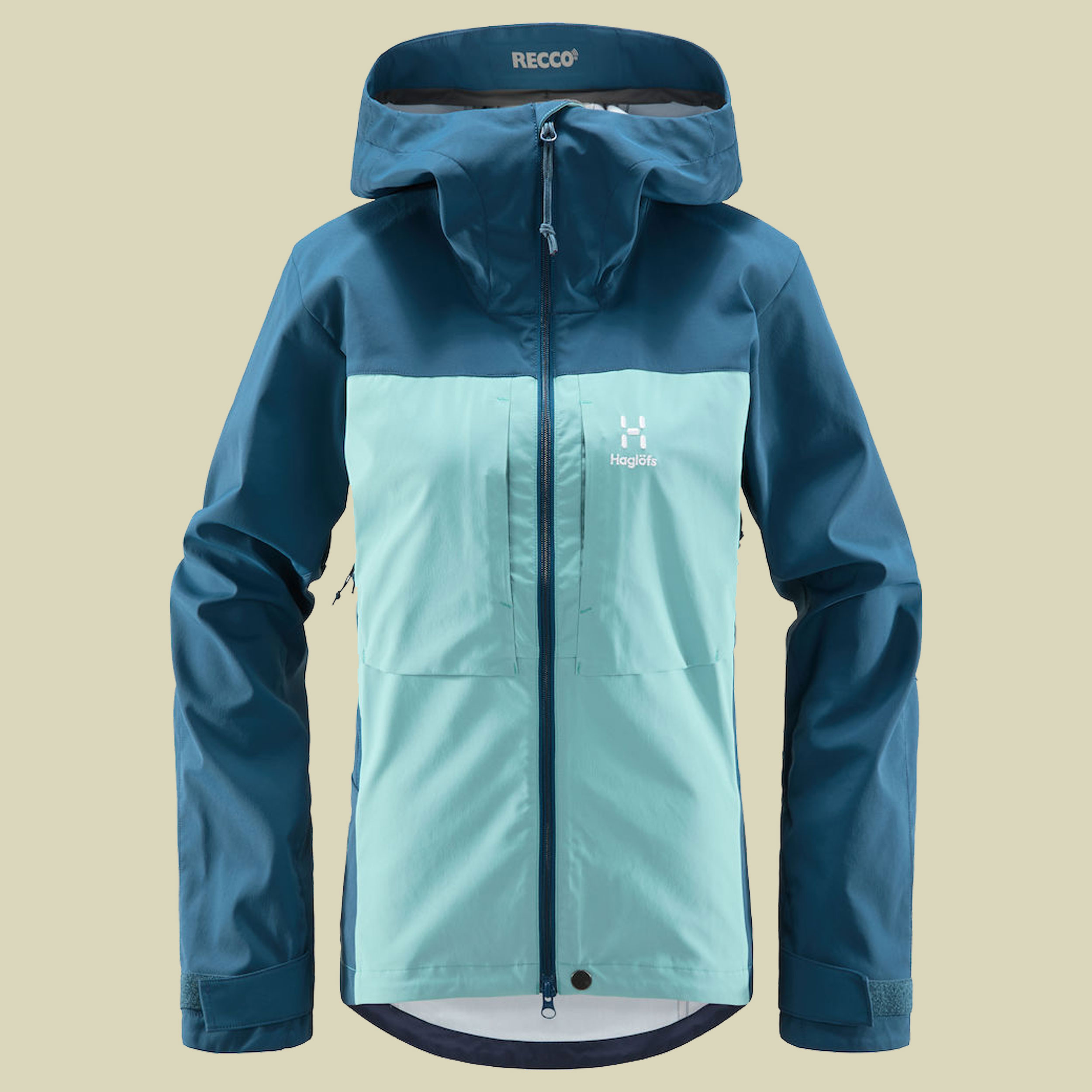 Touring Infinium Jacket Women Größe XL Farbe frost blue/dark ocean