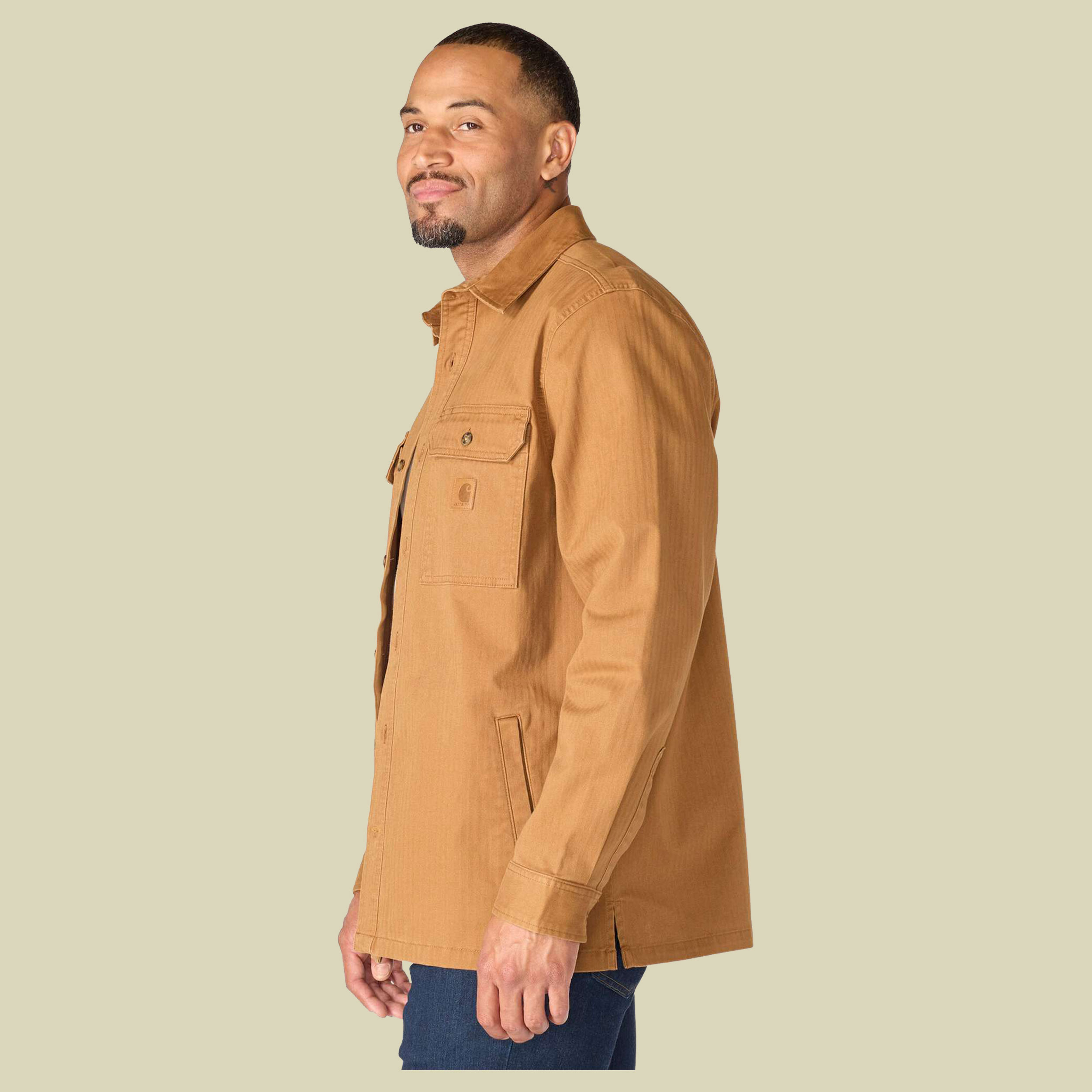 Newcastle Shirt Jac Men L braun - Farbe carhartt brown