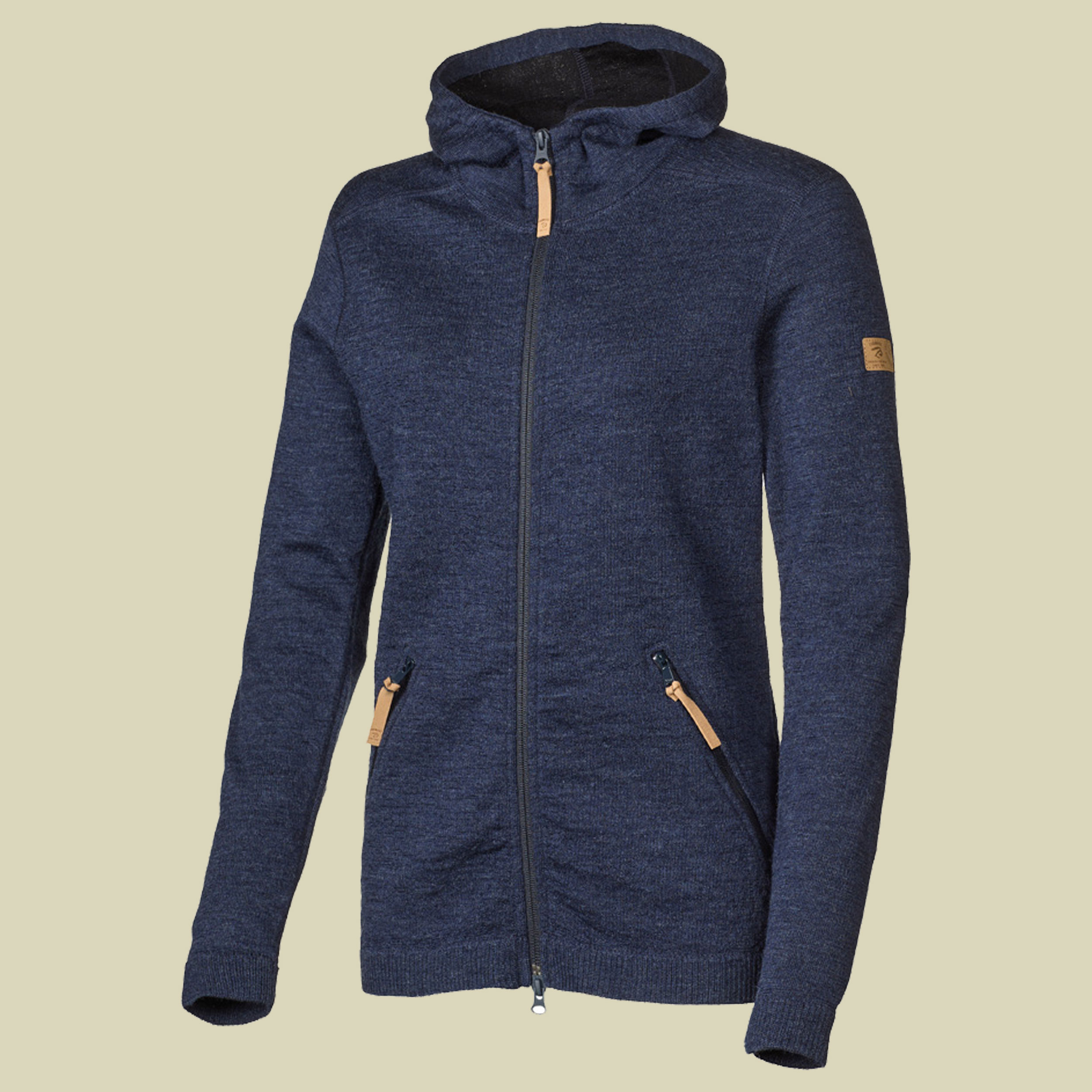 Damen-Wolljacke 38 blau - navy