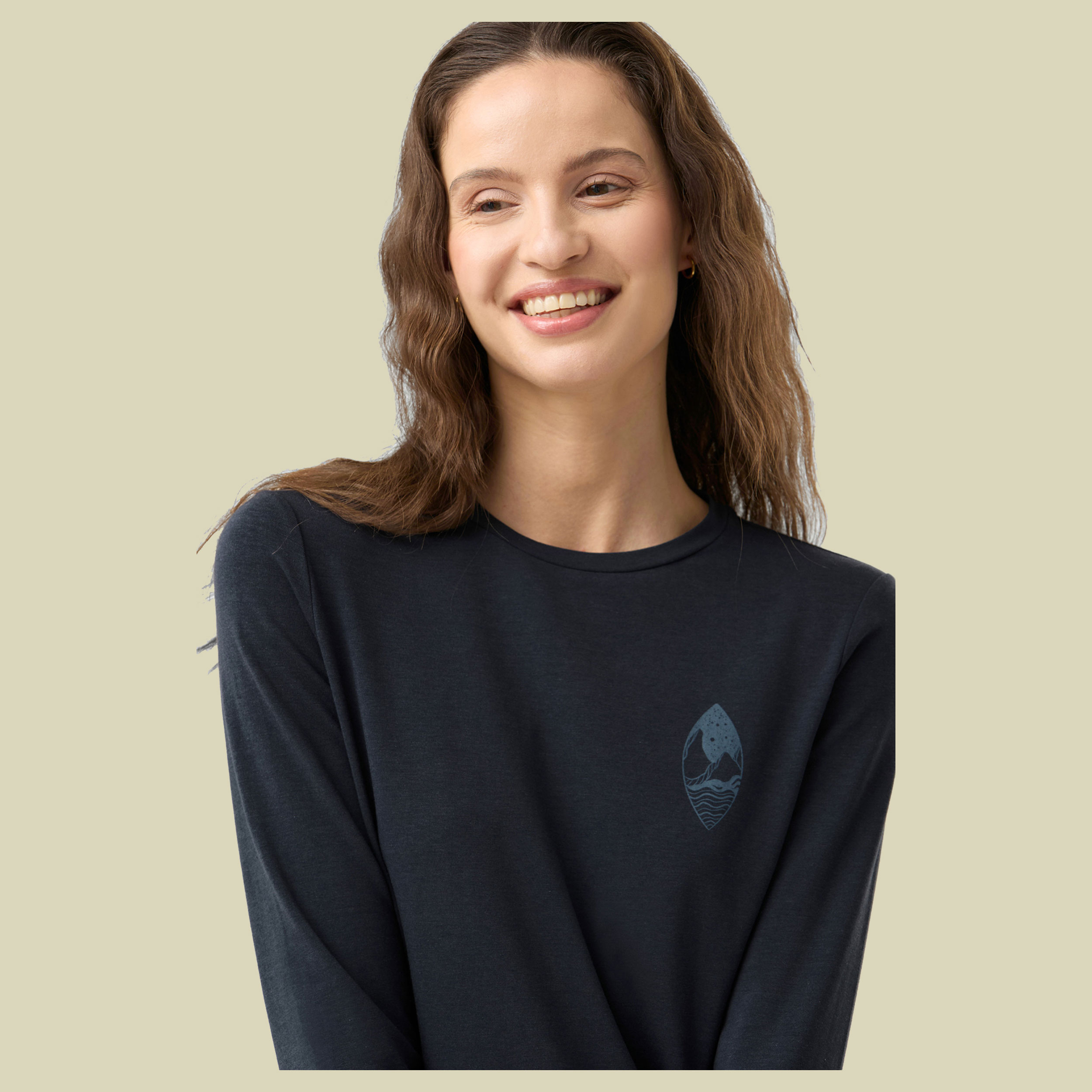 Paria Longsleeve Bamboo Women XXL blau - navy/blue