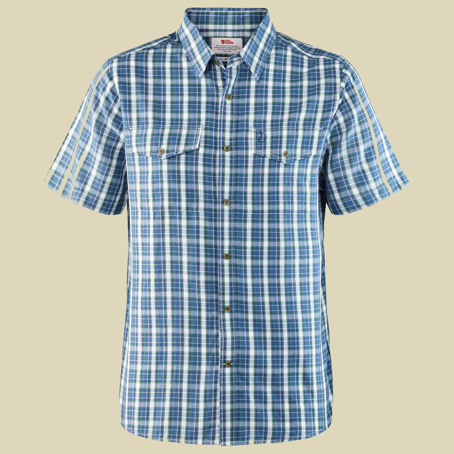 Abisko Cool Shirt SS Men Größe S Farbe uncle blue