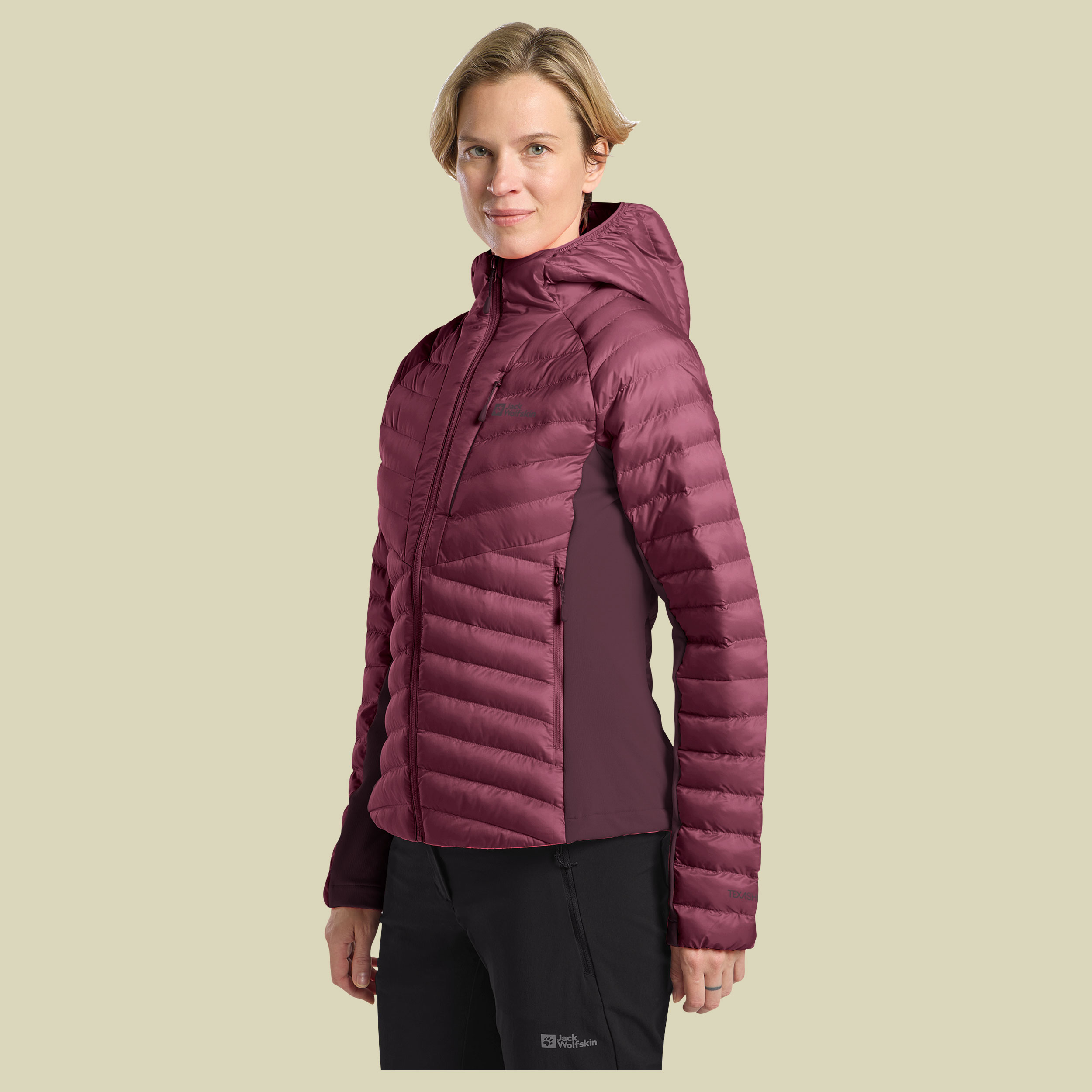 Routeburn Pro Ins Jacket Women pink XXL - raisin