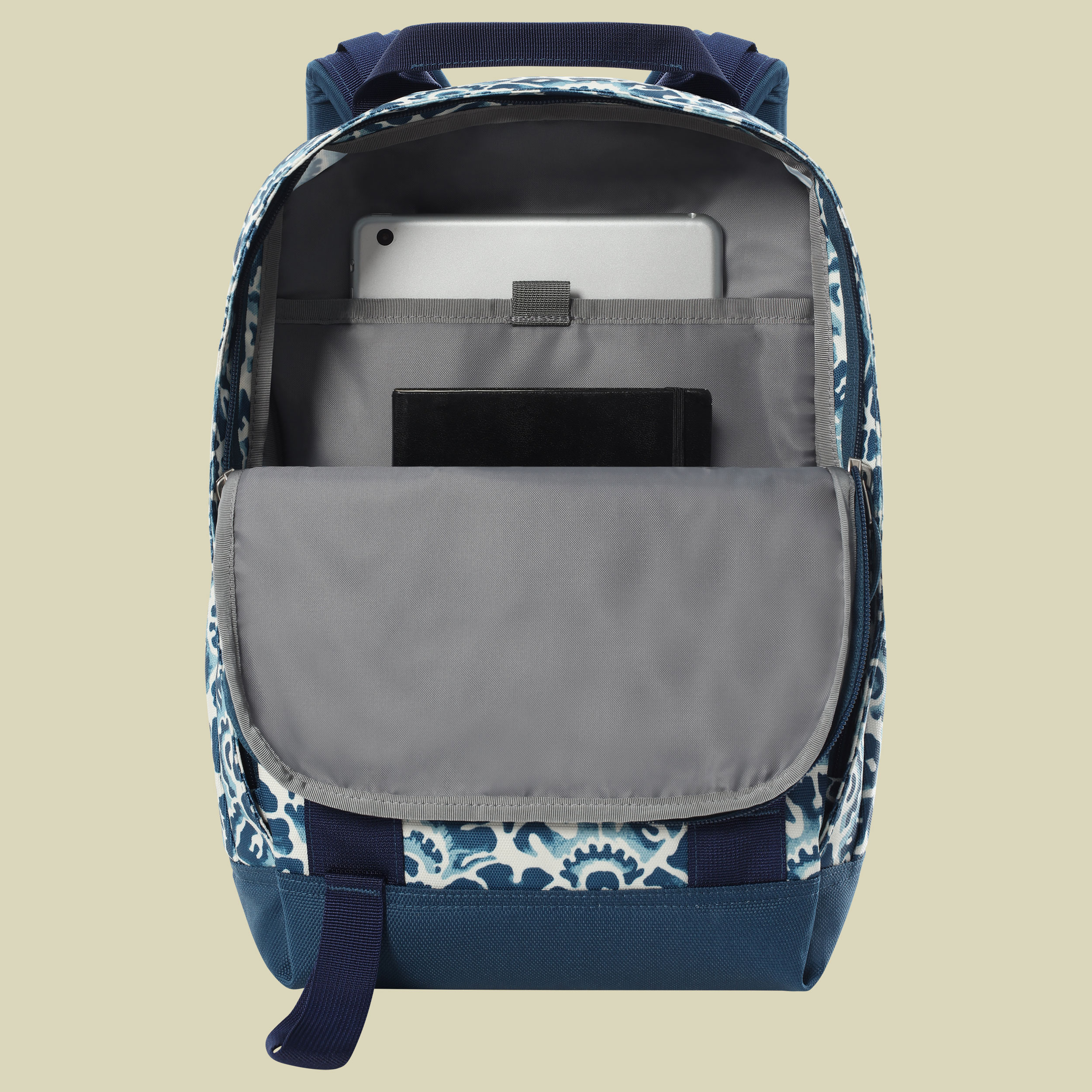 Tote Pack Volumen 14,5 Farbe monterey blue ashbury floral print