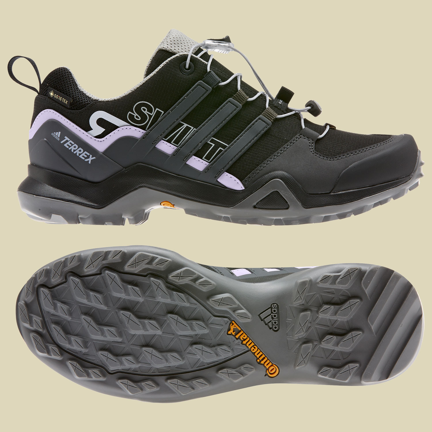 Terrex Swift R2 GTX Women Größe UK 4,5 Farbe tecink/carbon/globlu