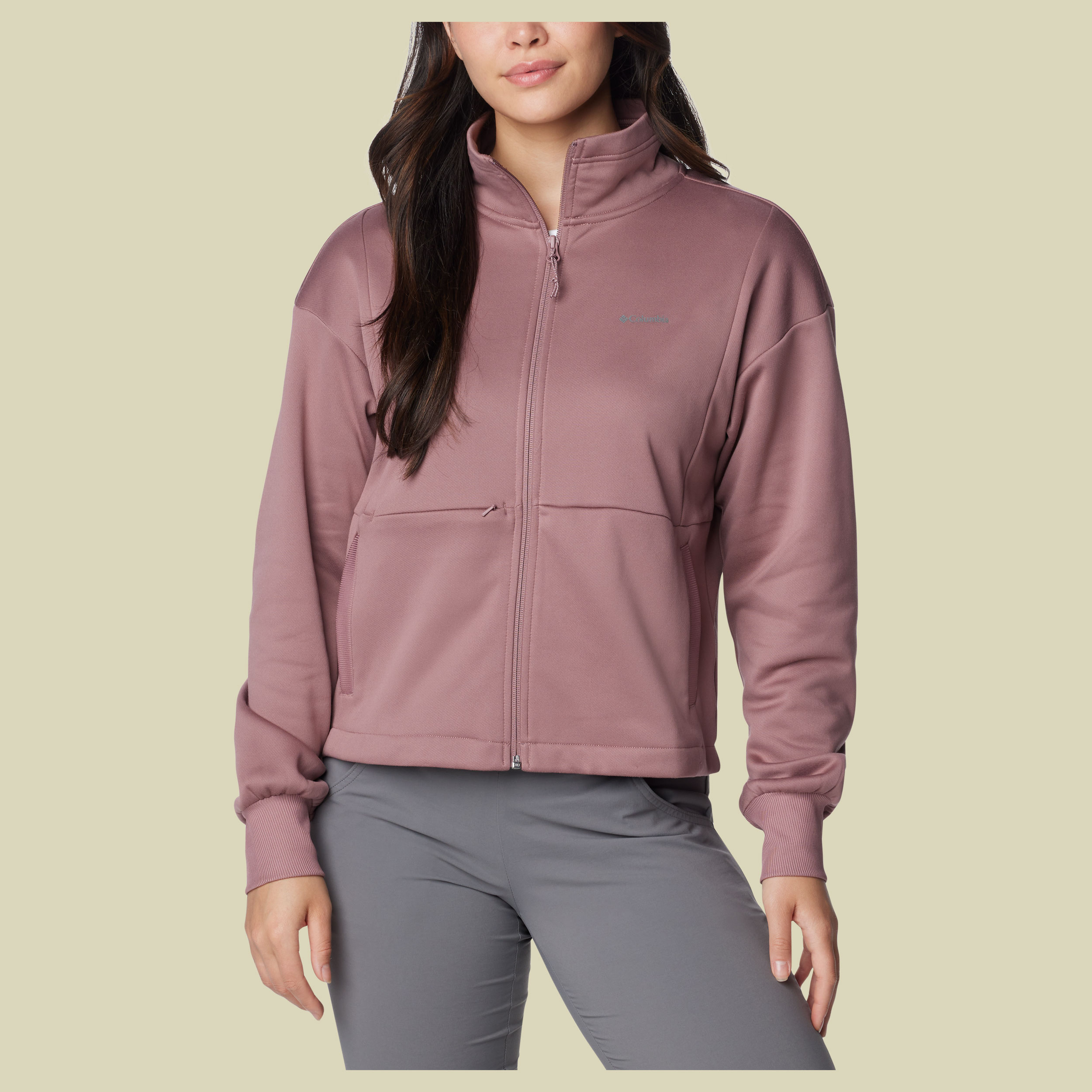 Boundless Trek Tech Full Zip Größe M  Farbe fig