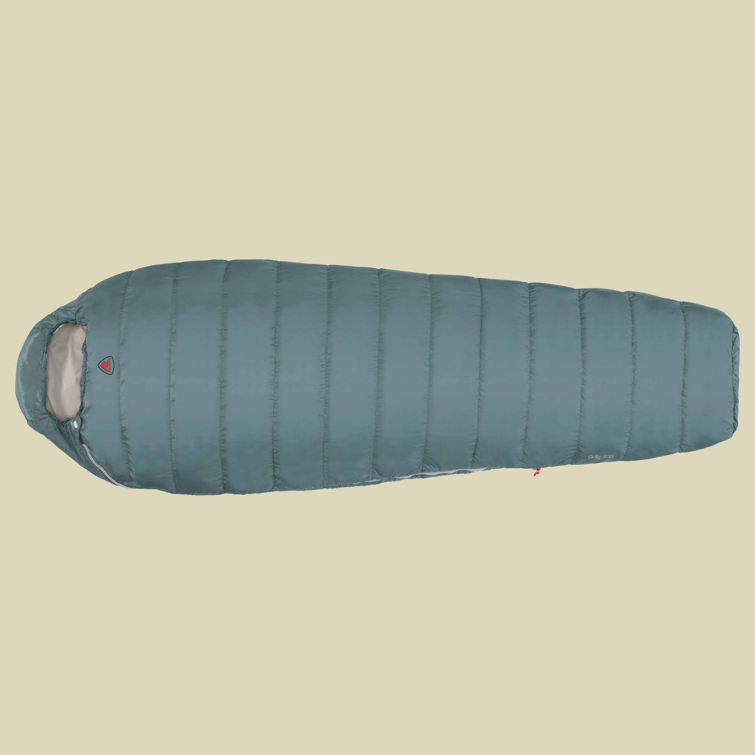 Gully 300 "L" bis Körpergröße: 195 cm Farbe: ocean blue; Reißverschluss links