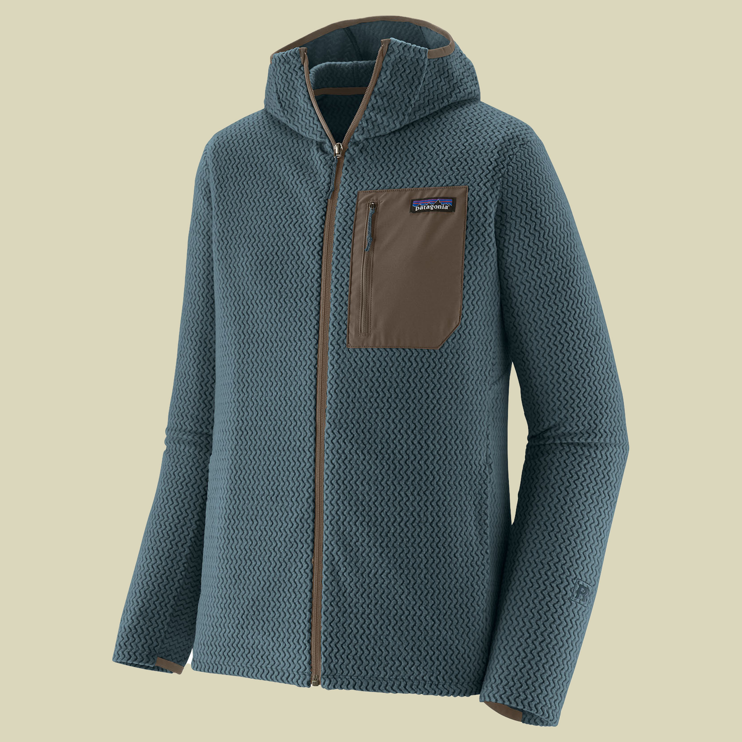 R1 Air Full-Zip Hoody Men blau 2 XL - summit blue