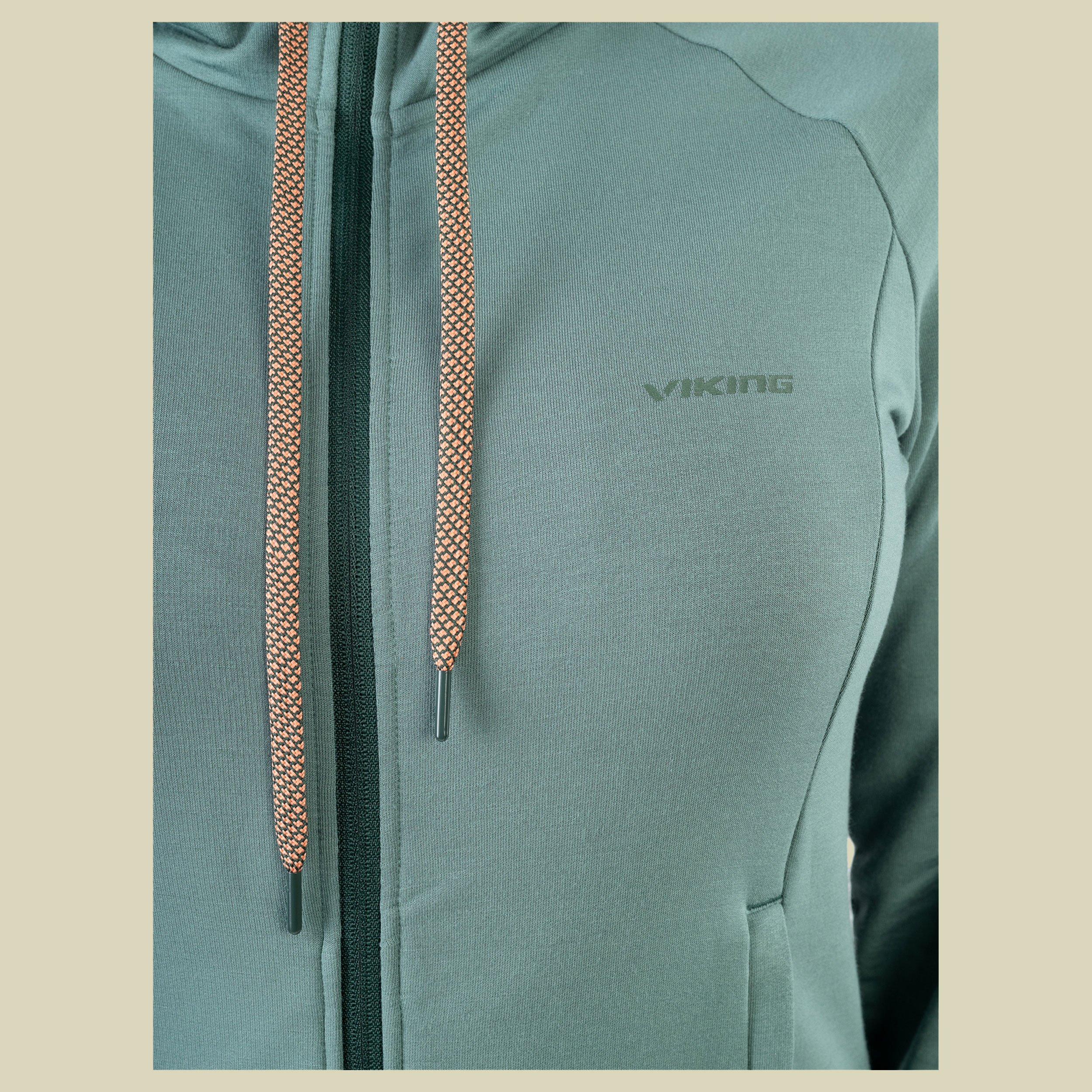 Midlayer Lonetree Hoodie Bamboo Lady XL blau - turquise