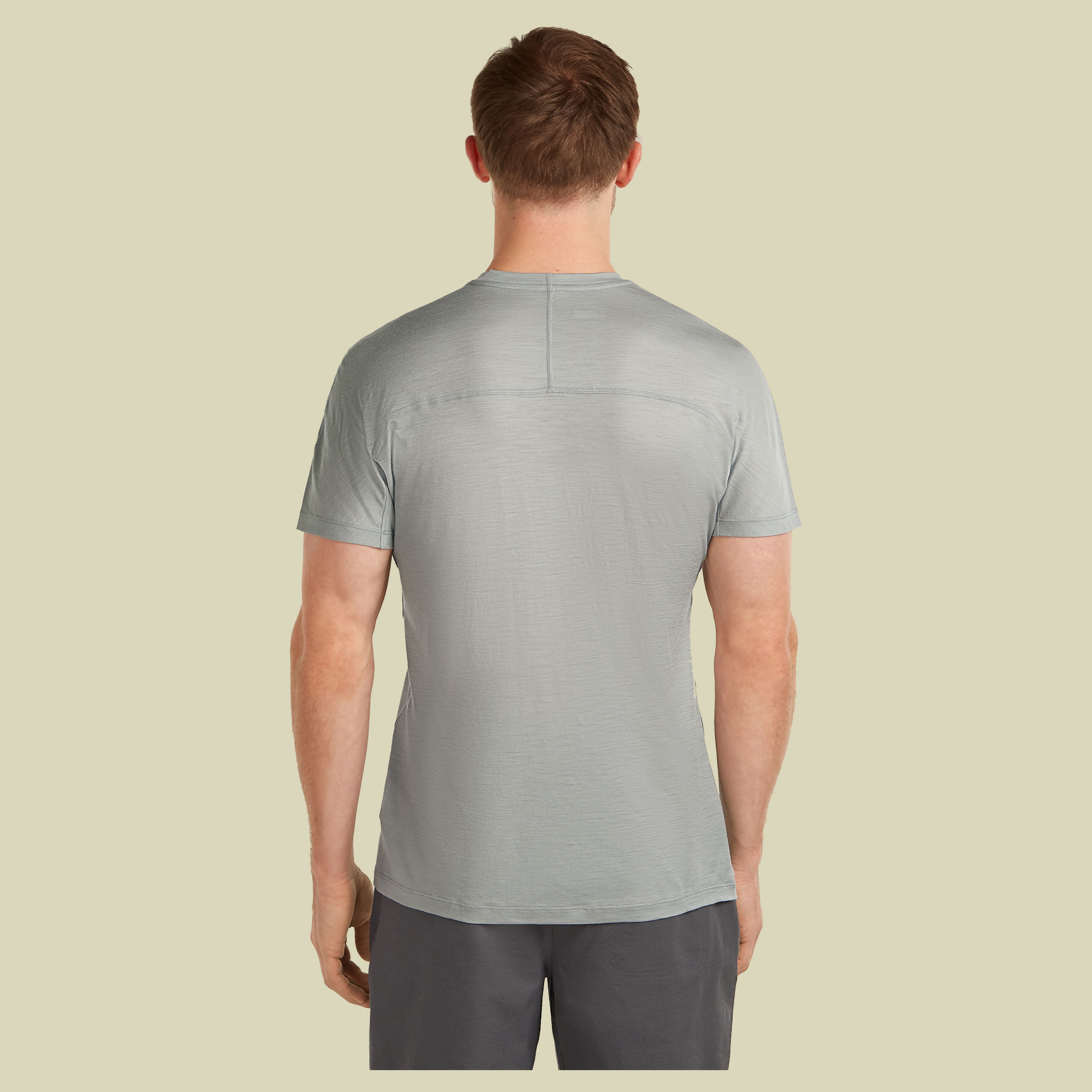 150 MerinoFine Ace SS Tee Men XL grau - proto grey