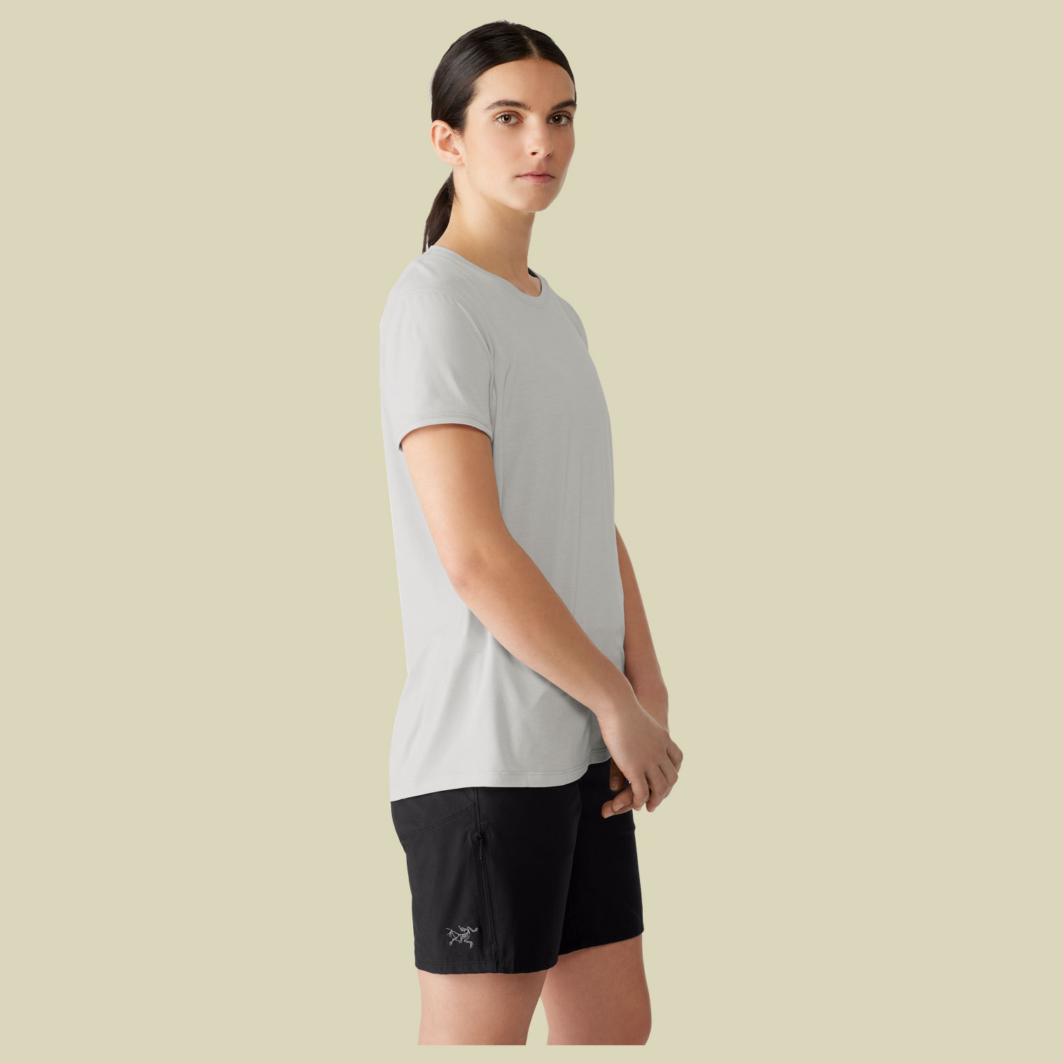 Taema Crew SS Women Größe XS Farbe atmos heather