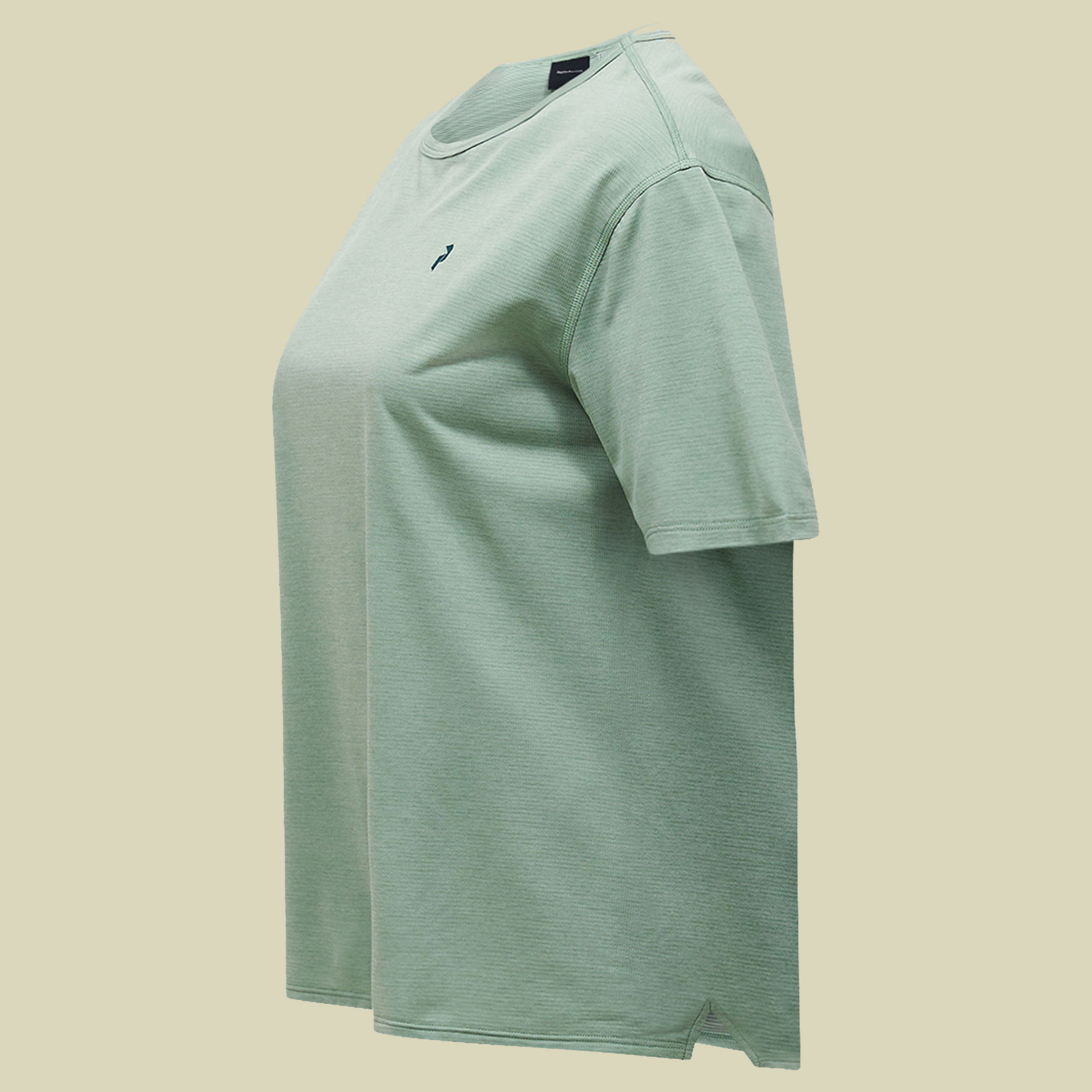 Trail Shortsleeve Women M grün - Farbe green valley