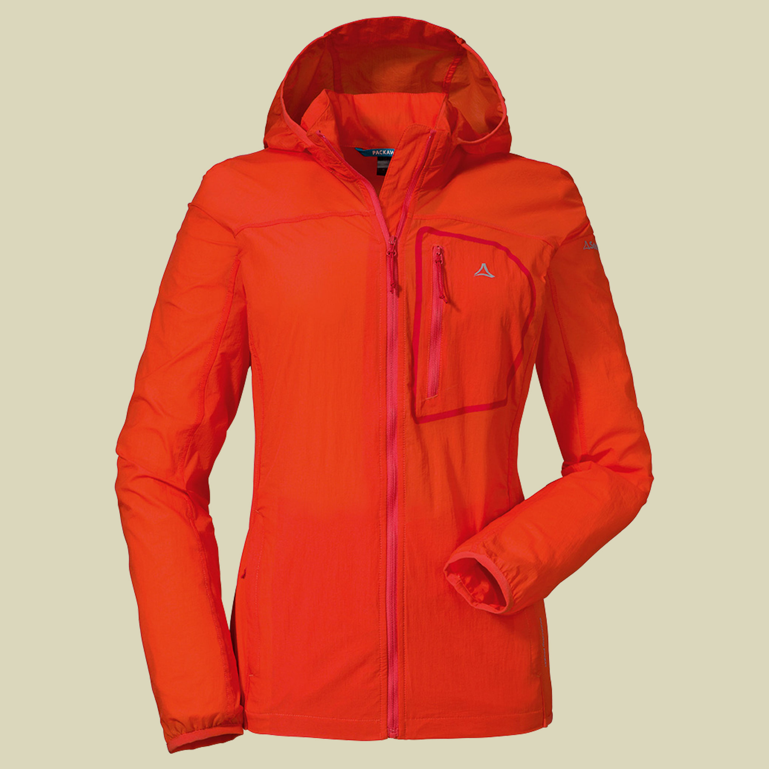 Windbreaker Jacket L2  Women Größe 38 Farbe mandarin red