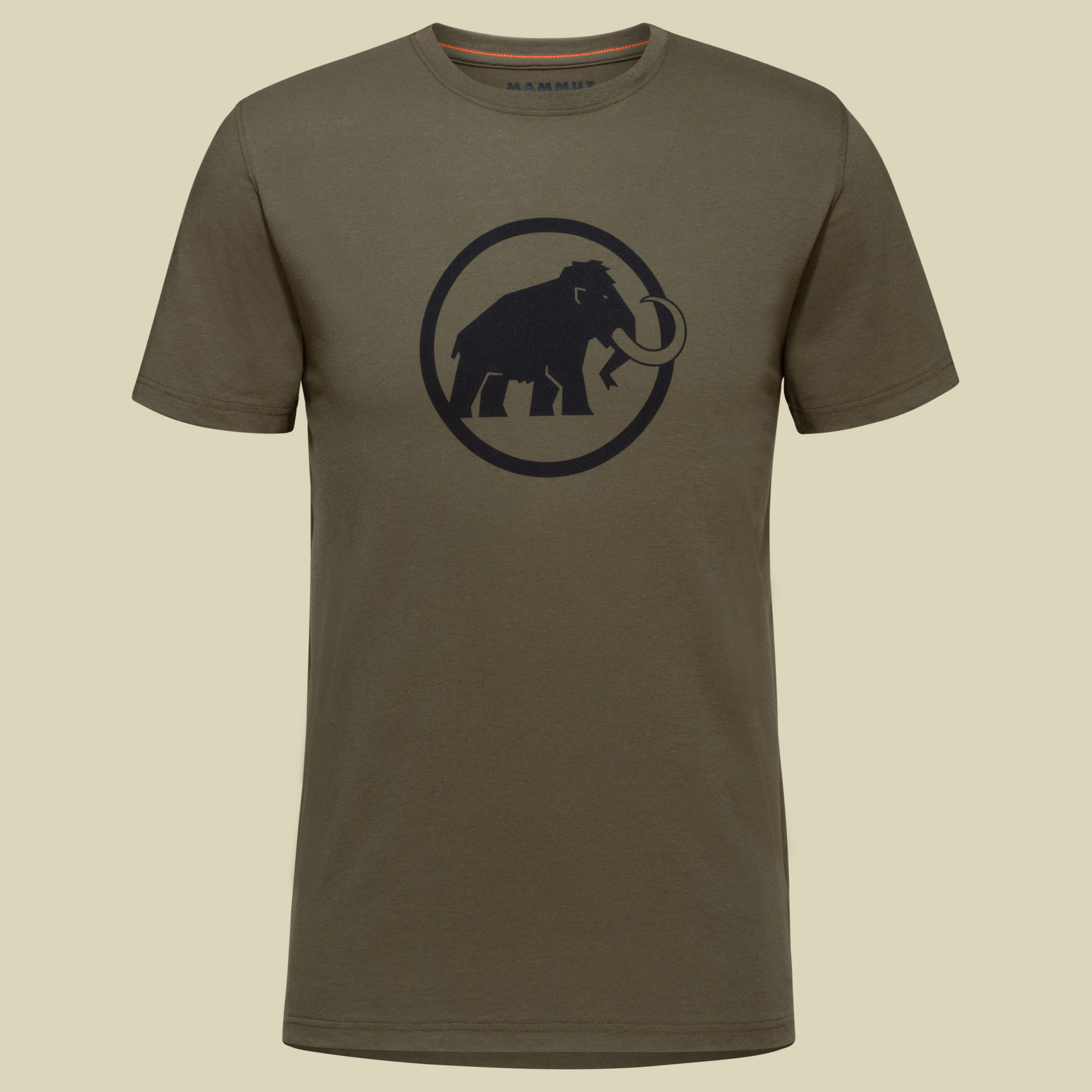 Classic T-Shirt Men mit Logo-Print Größe XL Farbe iguana