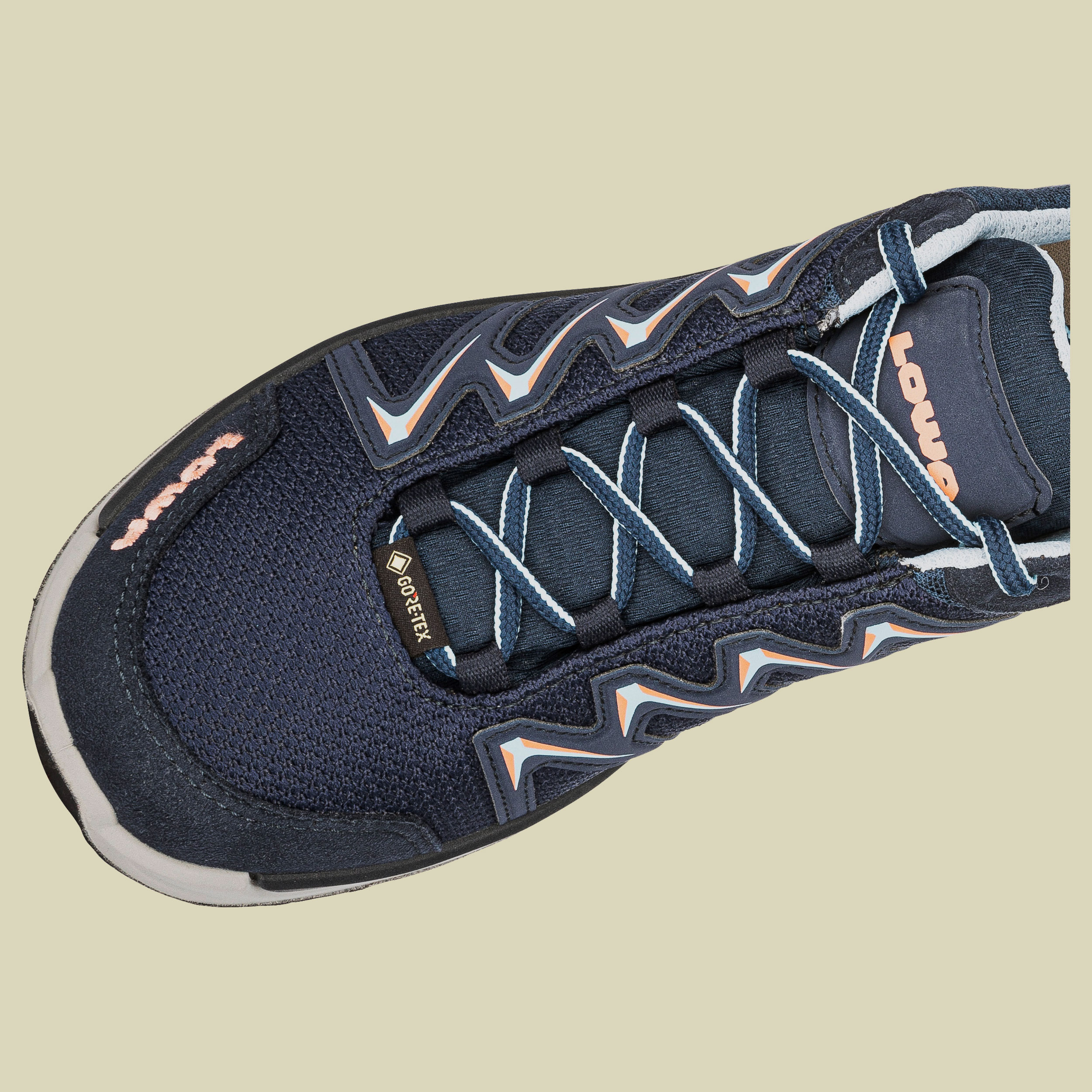 Innox Pro GTX Lo Women UK 8 blau - navy/lachs