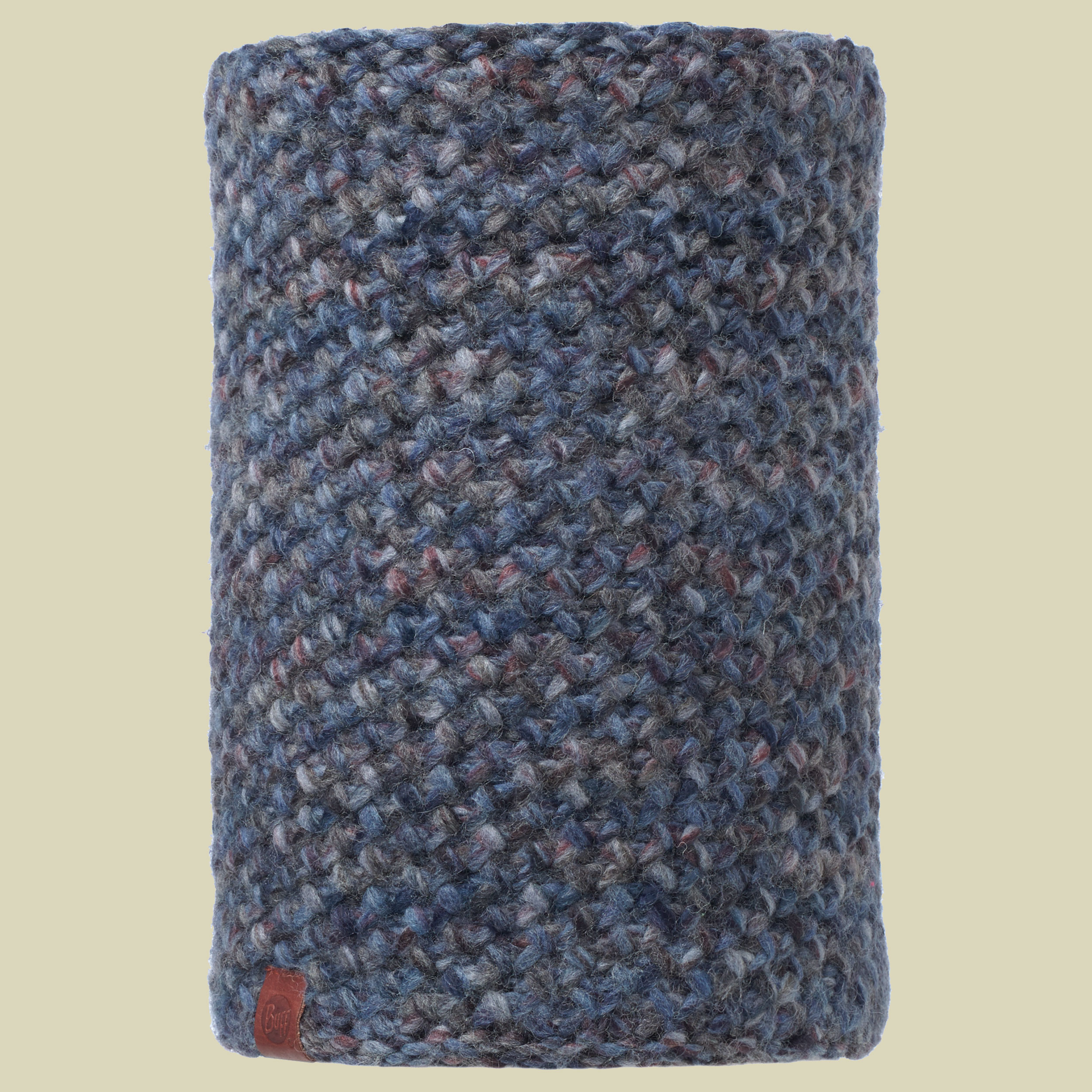 Knitted & Polar Fleece Neckwarmer Margo Größe one size Farbe blue