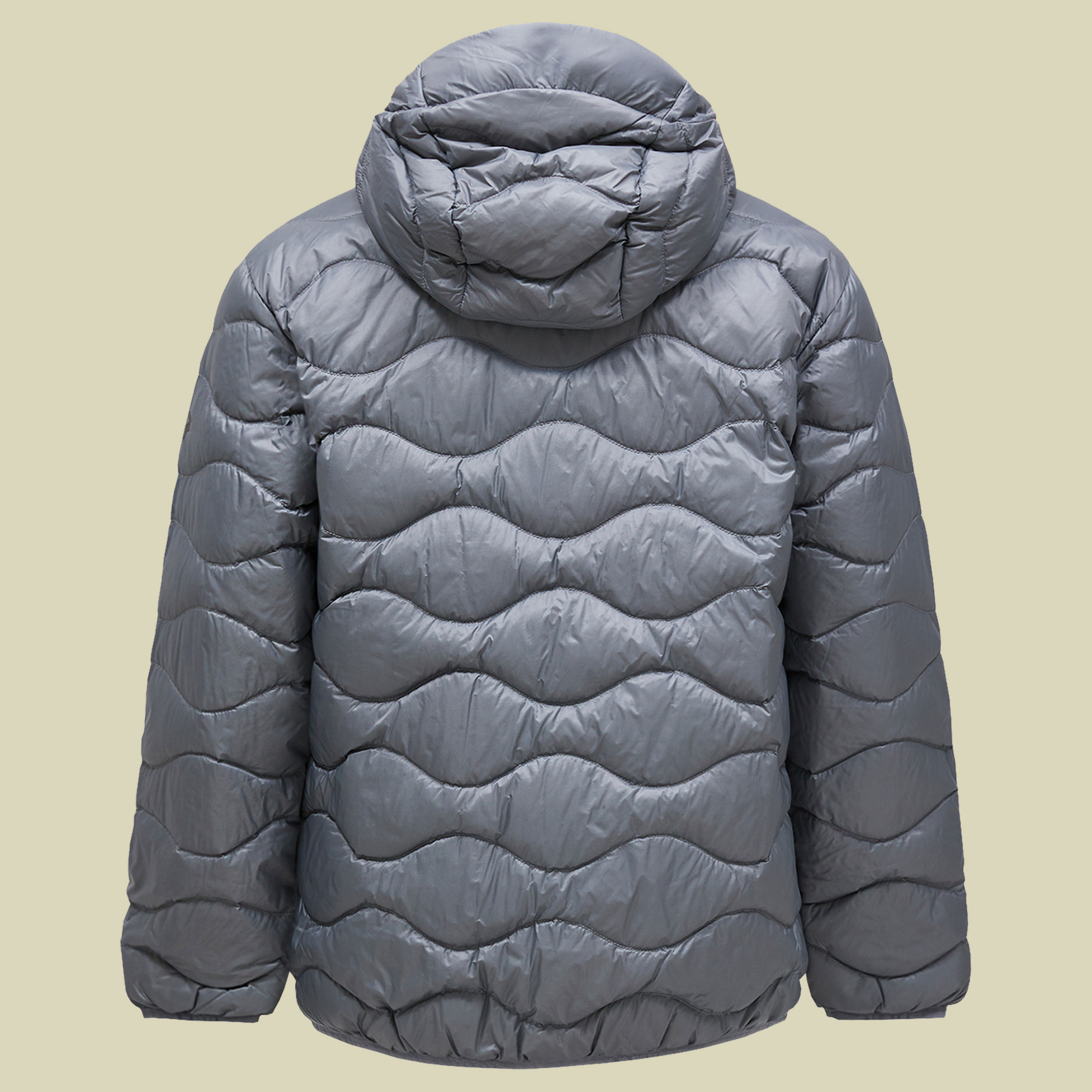 Helium Down Hood Jacket Men grau XL - lt grey antarctica