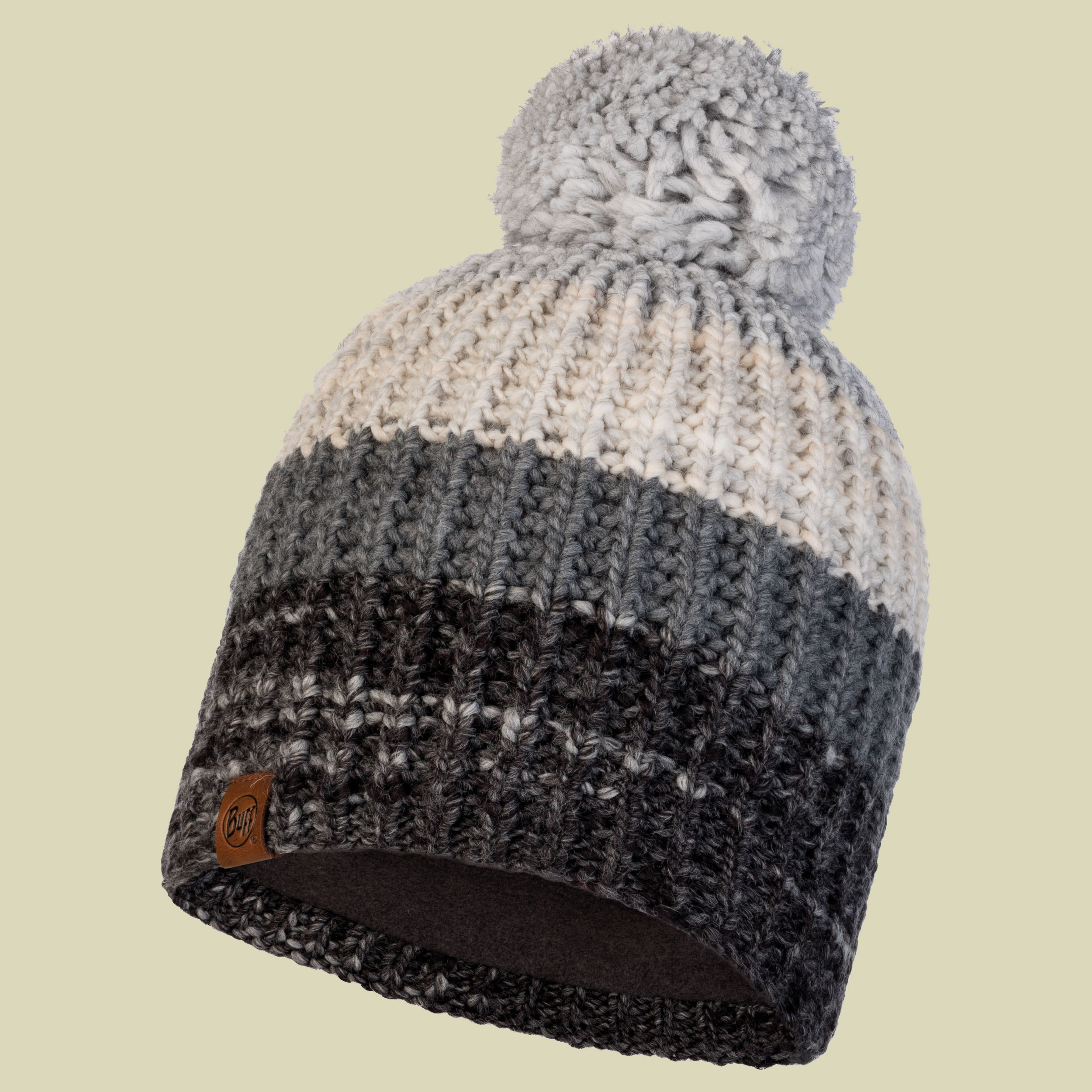 Knitted & Polar Hat ALINA Größe one size Farbe grey