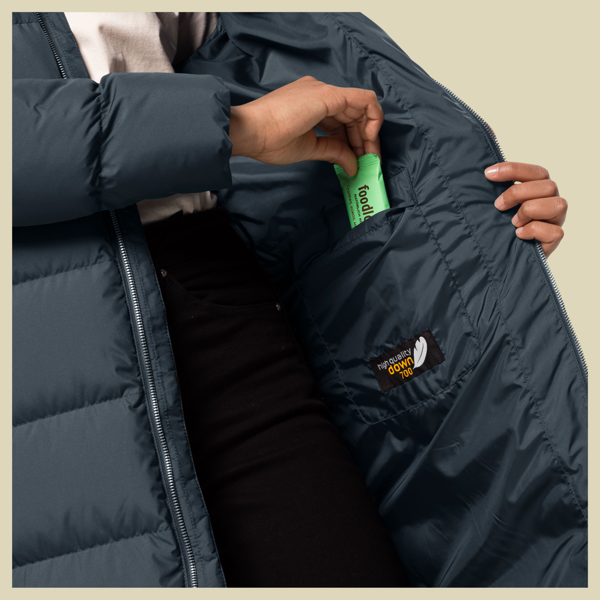 Frozen Palace Coat Women Größe M  Farbe slate blue