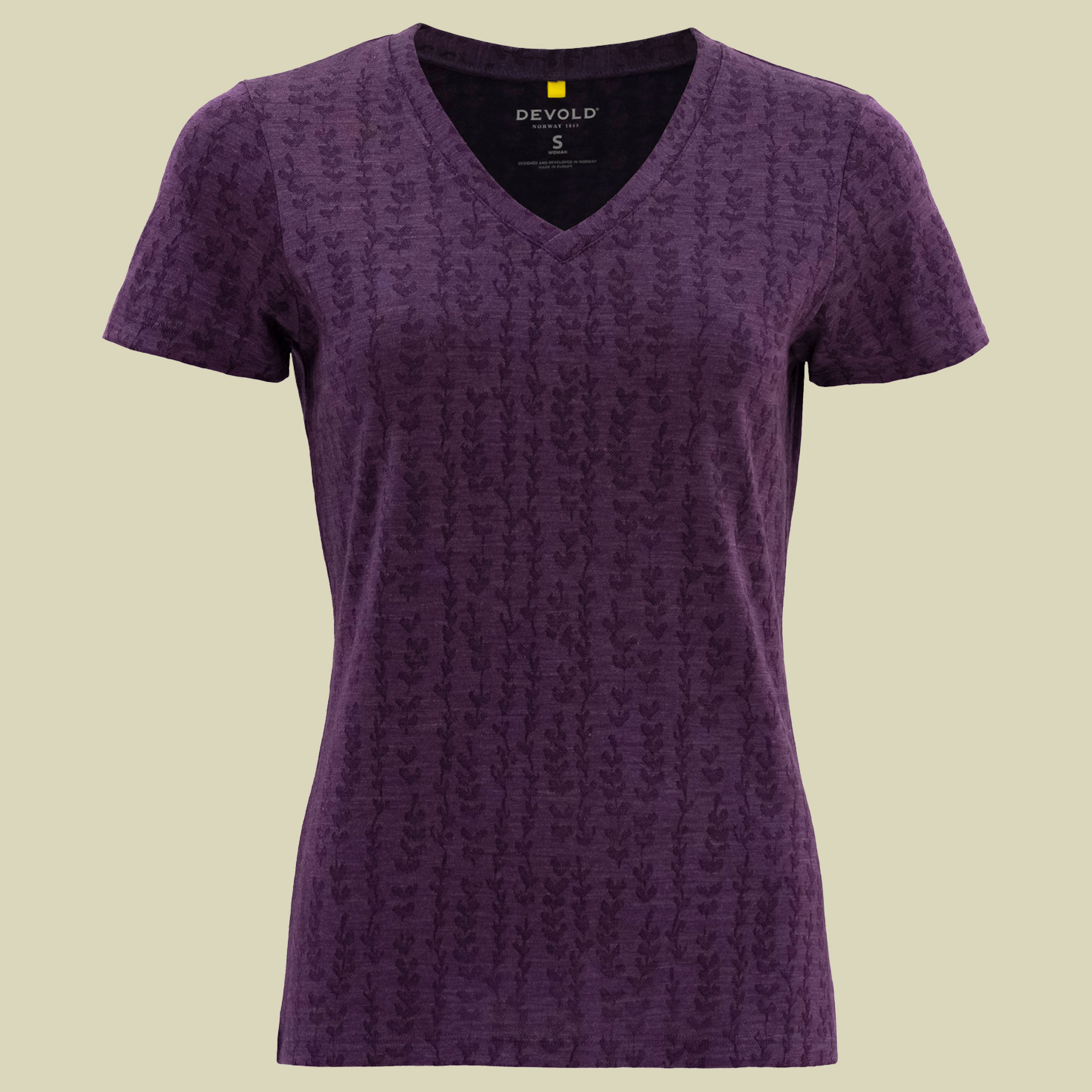 Humla Merino 170 Tee Woman Größe M  Farbe lilac