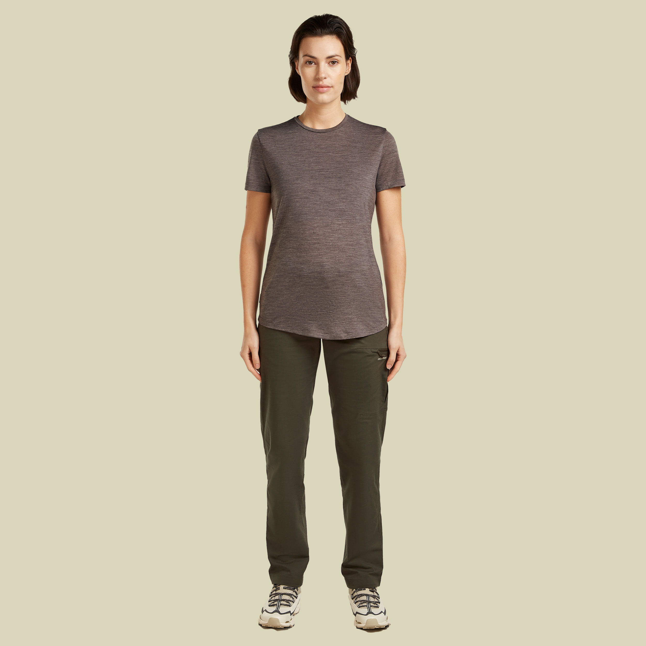 Merino 125 Cool-Lite Sphere III SS Tee Women bittersweet heather XL