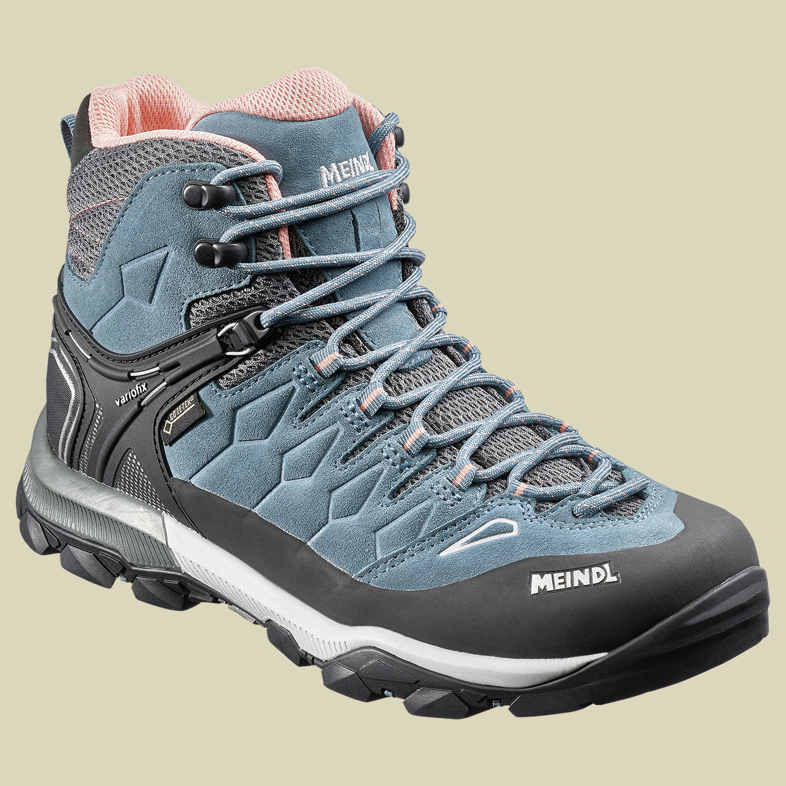 Tereno Lady Mid GTX Größe UK 7 Farbe jeans/lachs