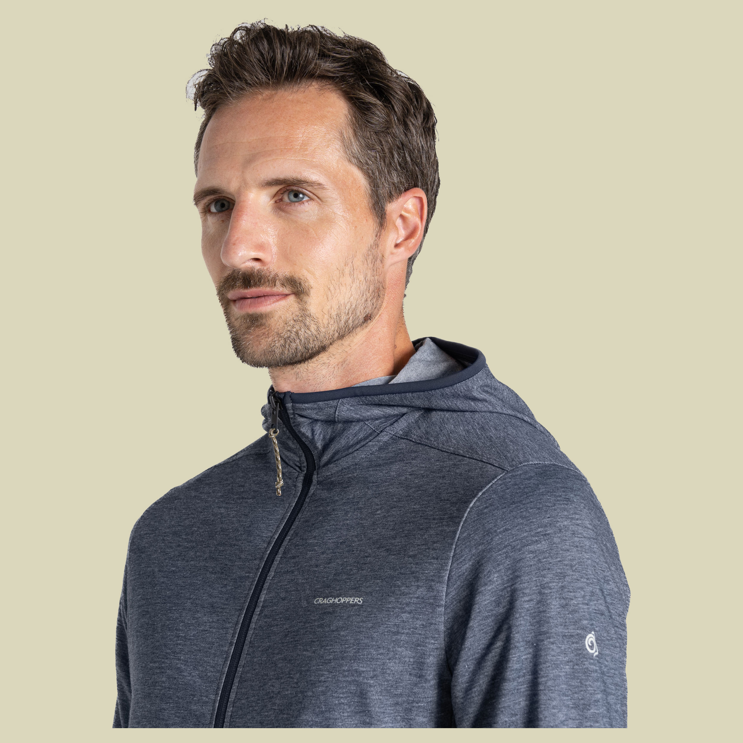 NosiLife Deft Hooded Jacket Men S blau - blue navy marl