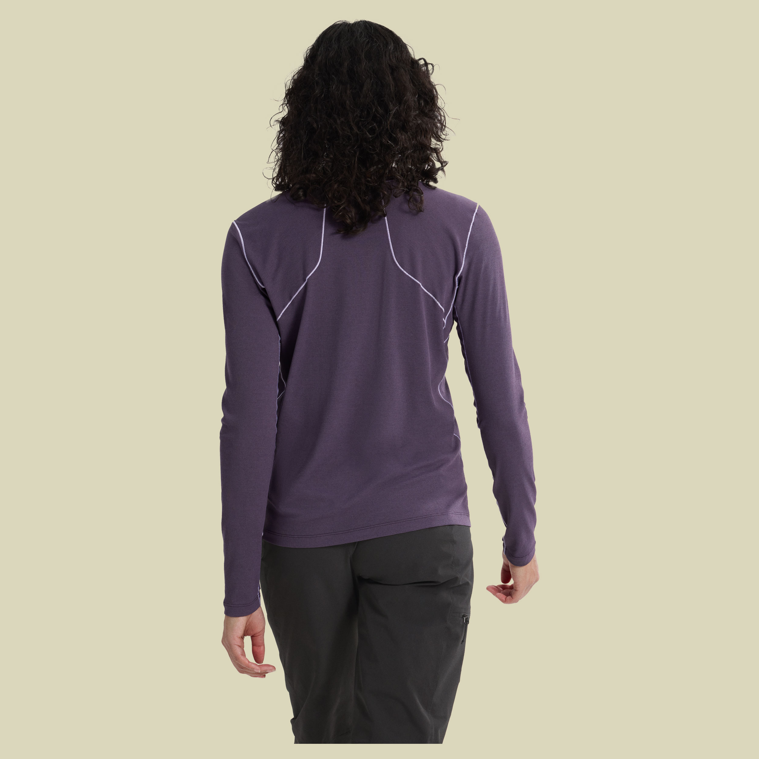 Sunna Crew LS Shirt Women XL lila