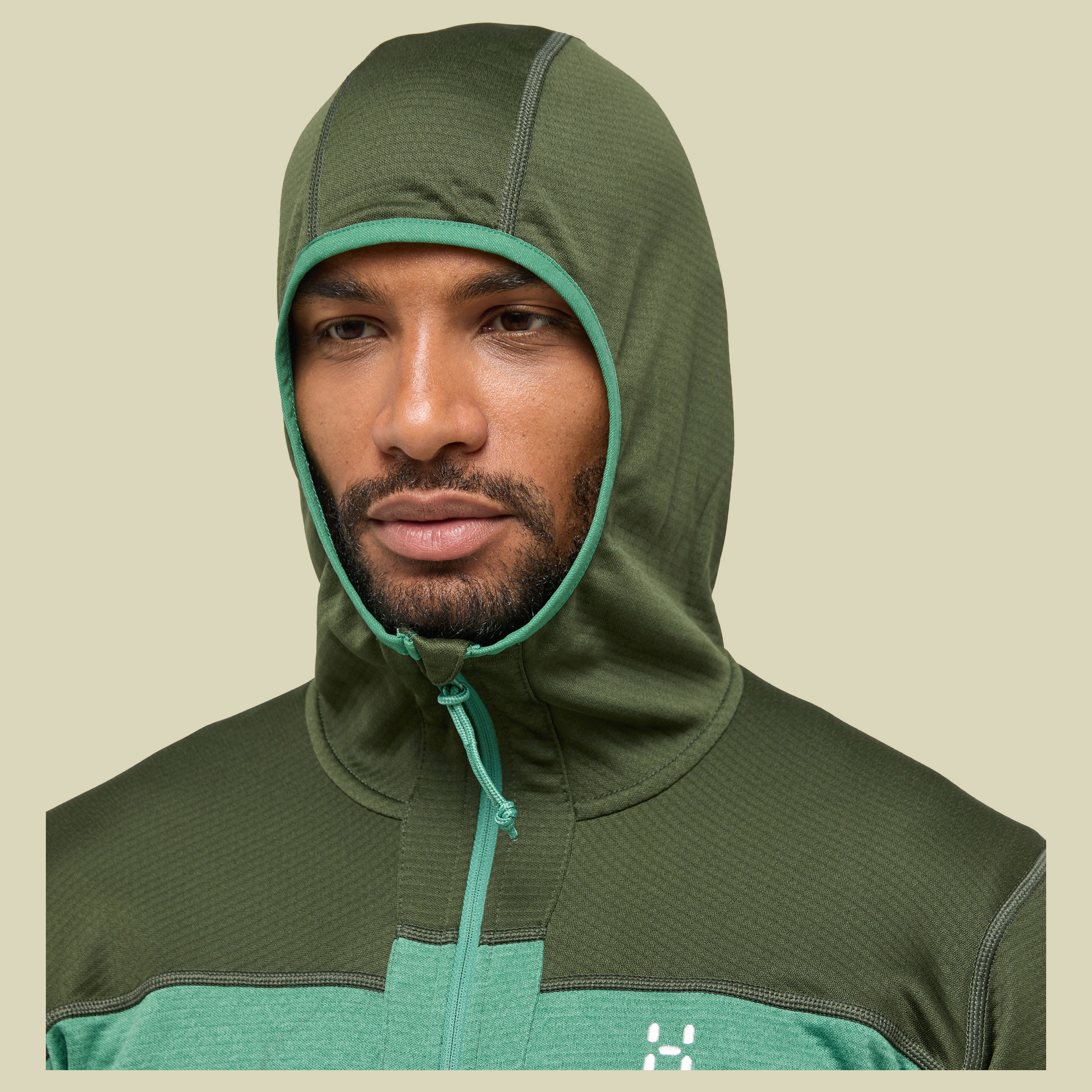 Roc Flash Mid Hood Men M grün - seaweed green/dk jelly green