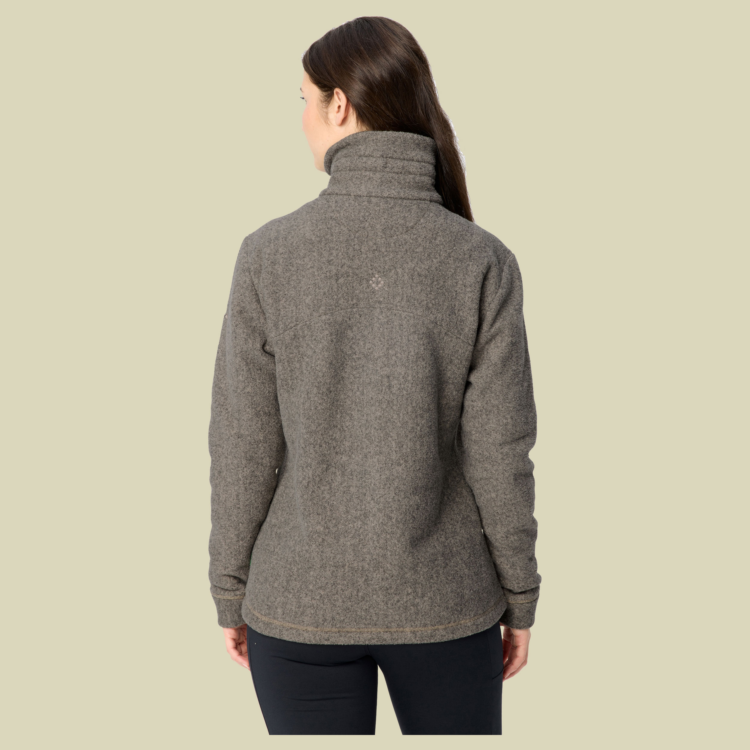 Skomer Winter Fleece Jacket Women 44 beige - linen