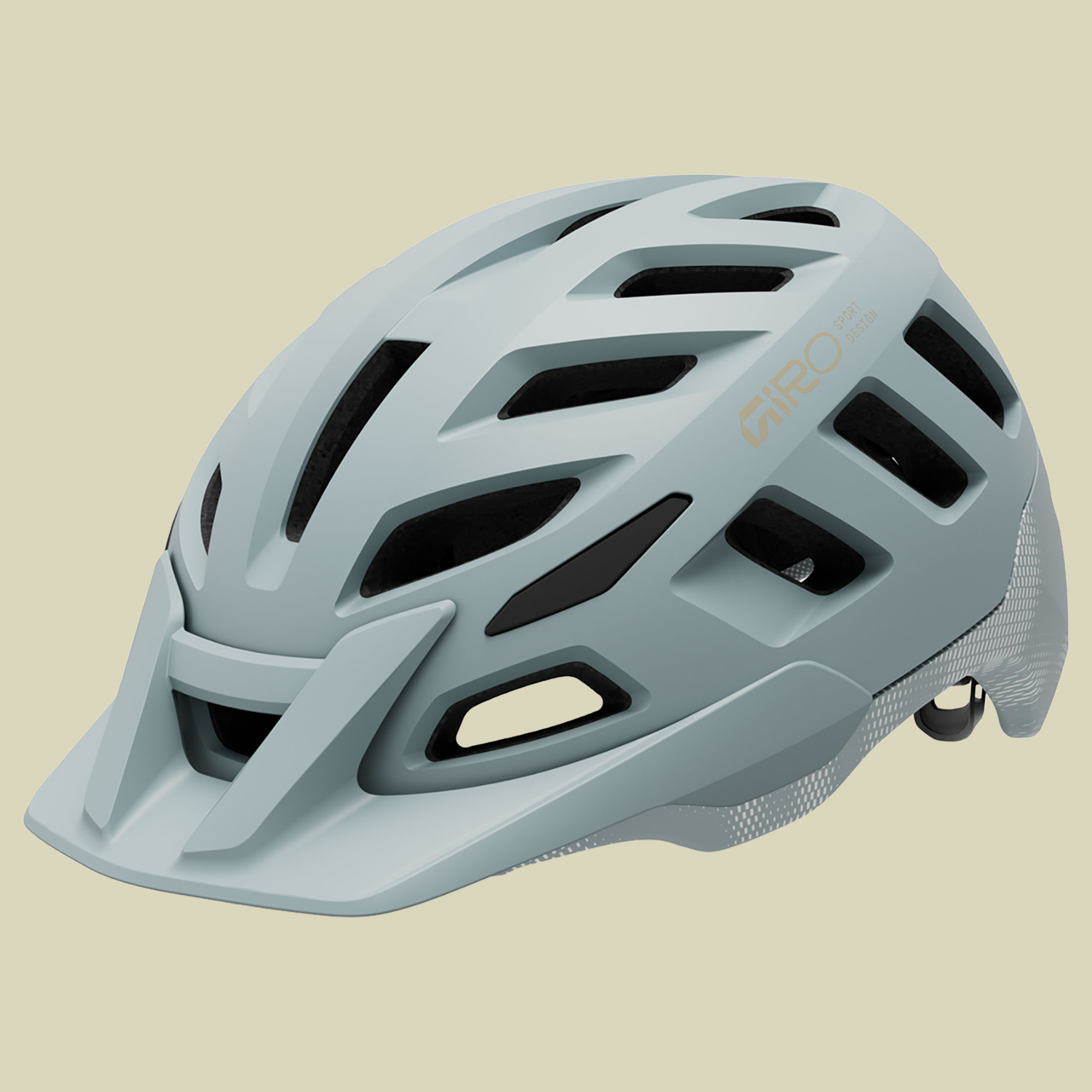 Radix Mips 2026 M = 55-59  grau - Farbe matte sky blue pulse