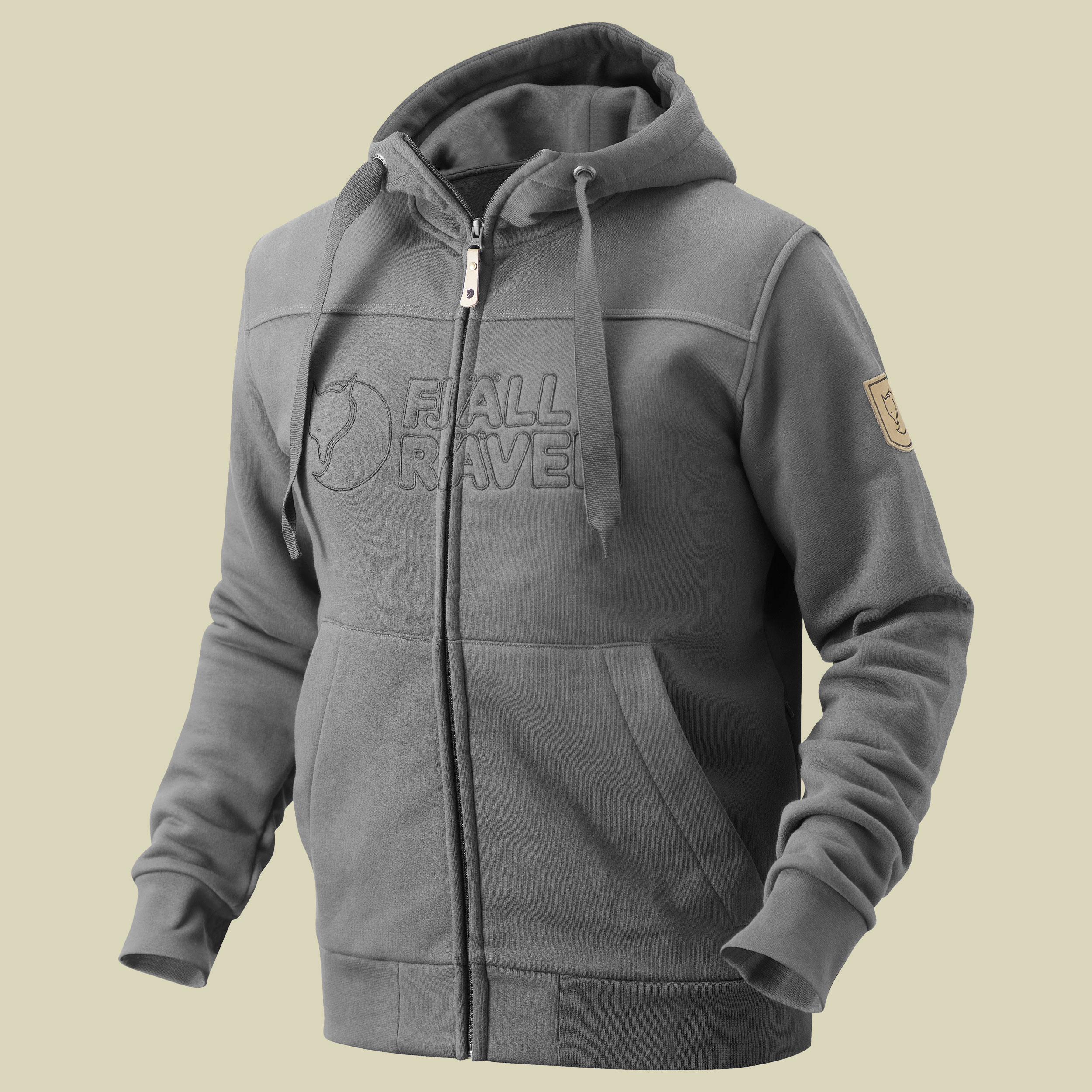 Fox Hoodie Men Größe S Farbe grey