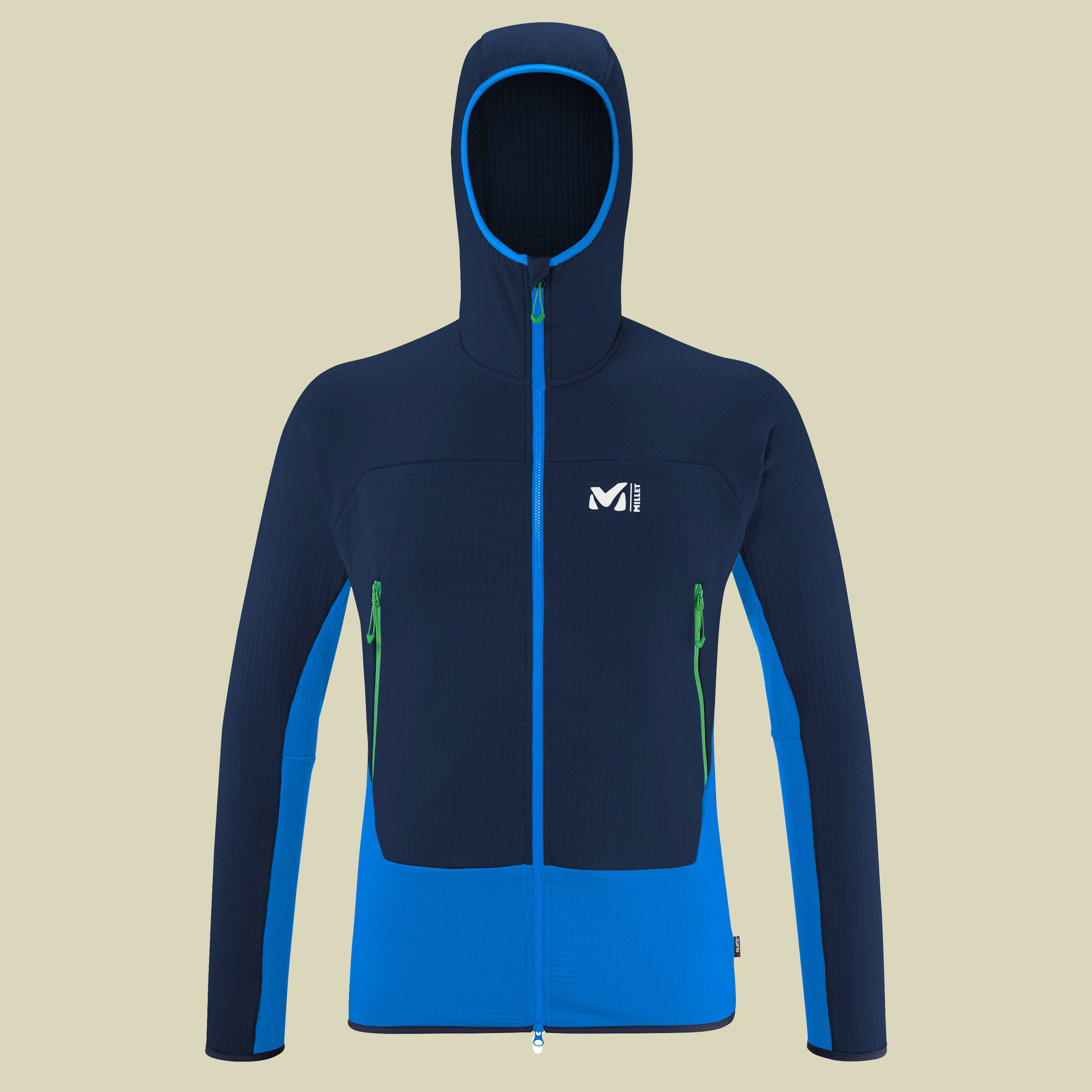 Alpsee Grid Hoodie Men Größe XL Farbe electric blue/saphir