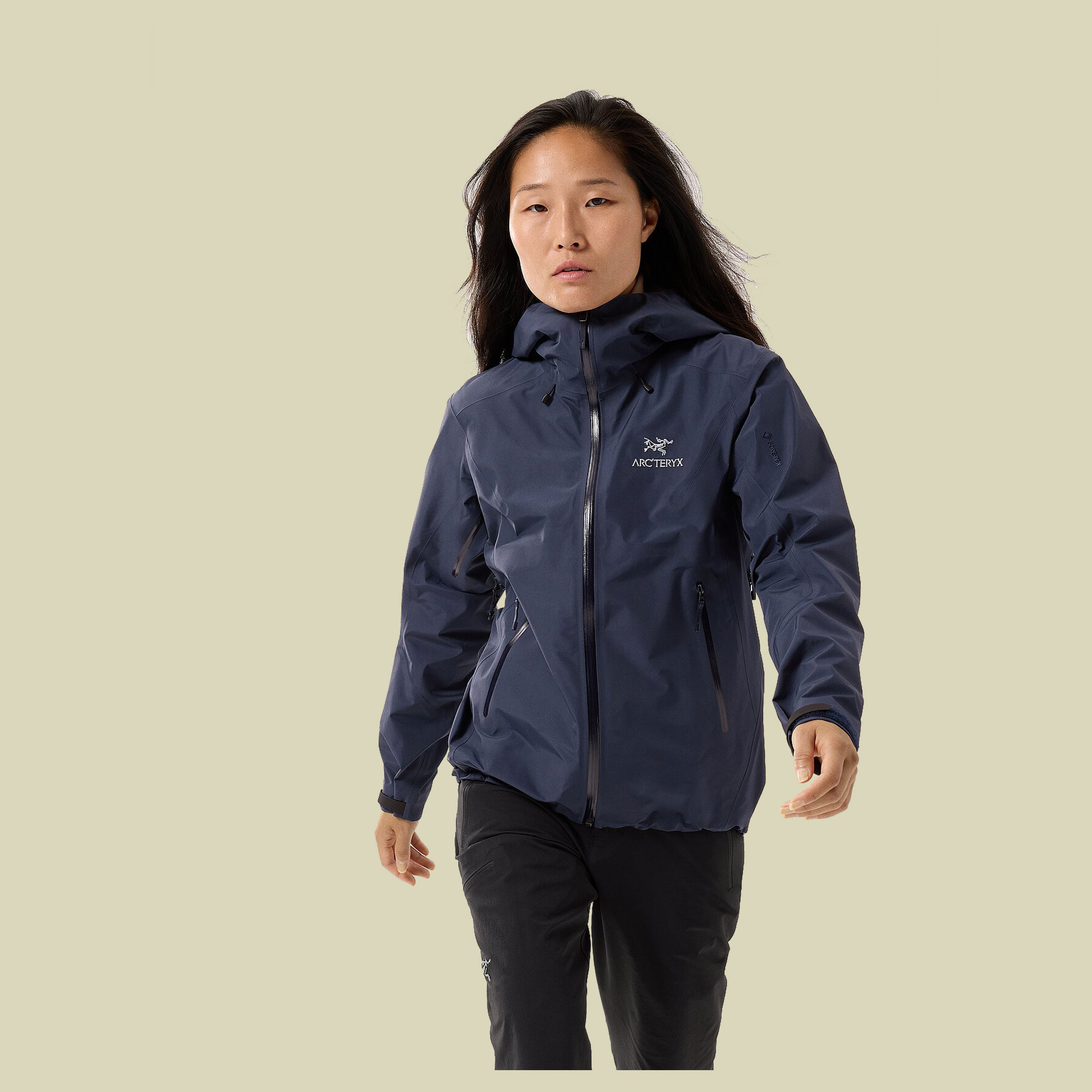 Beta LT Jacket Women blau M - black sapphire