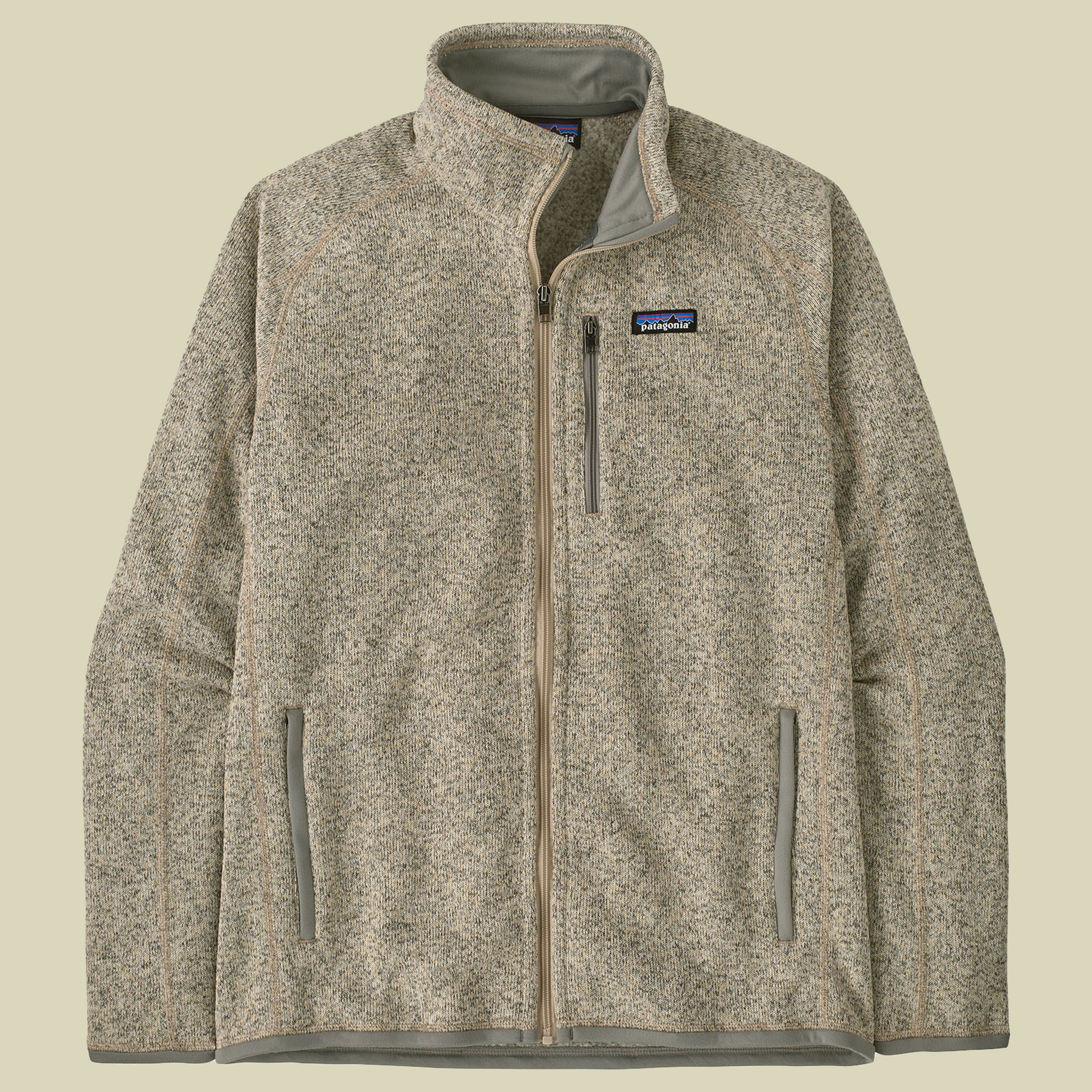 Better Sweater Jacket Men grau II S - nautilus tan