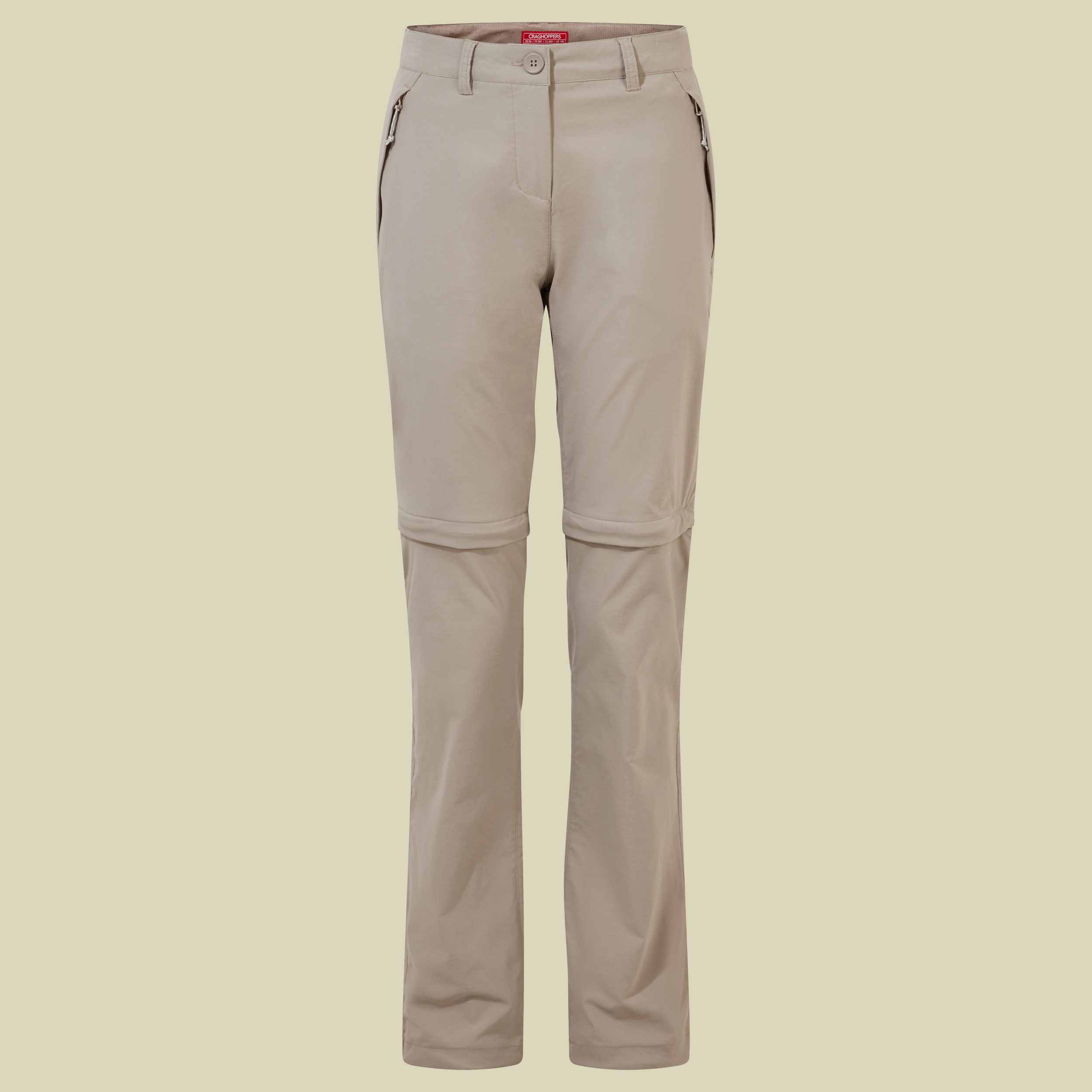 NosiLife Pro Convertible Trousers Women Größe 46 (UK18) Farbe mushroom