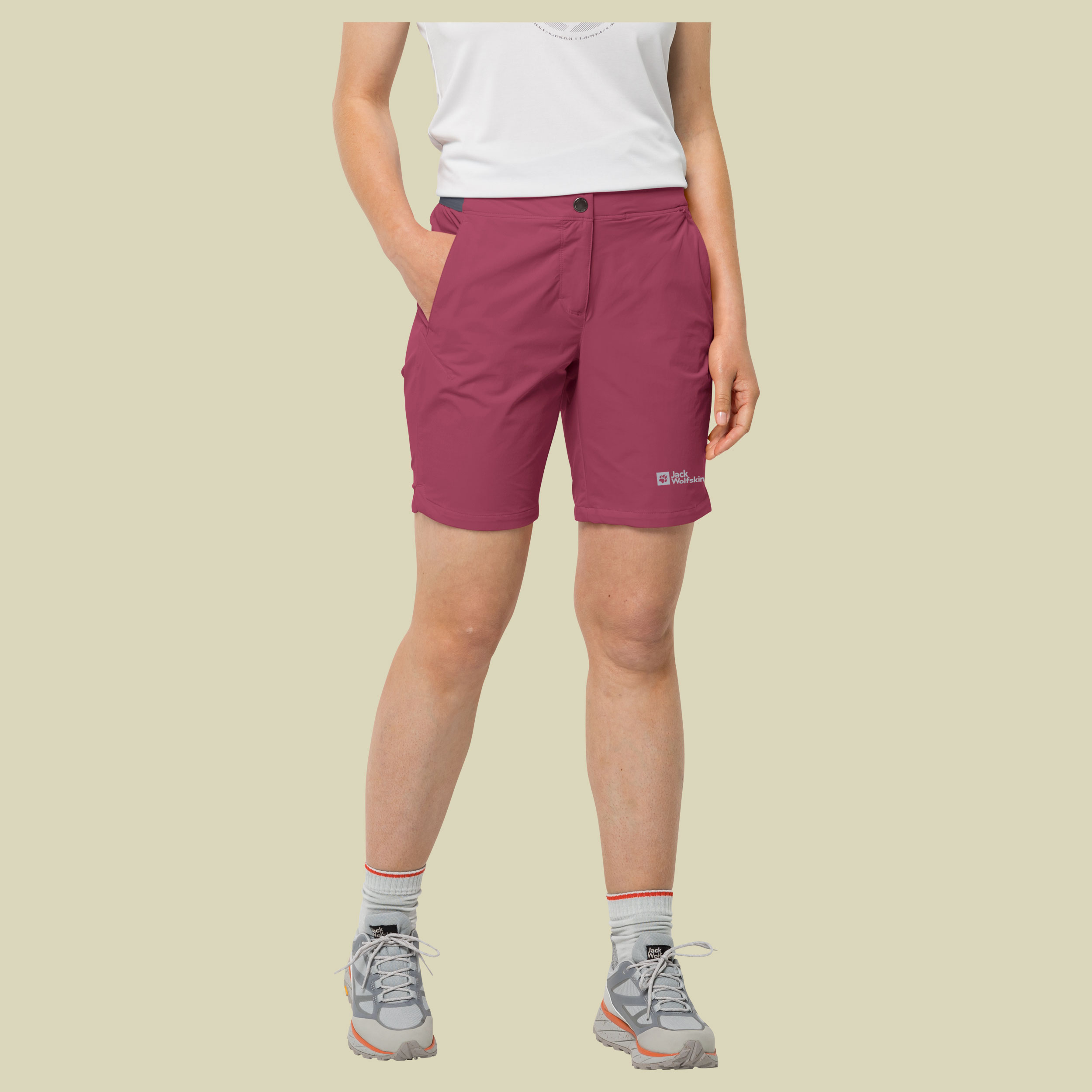 Hilltop Trail Shorts Women Größe 40 Farbe sangria red