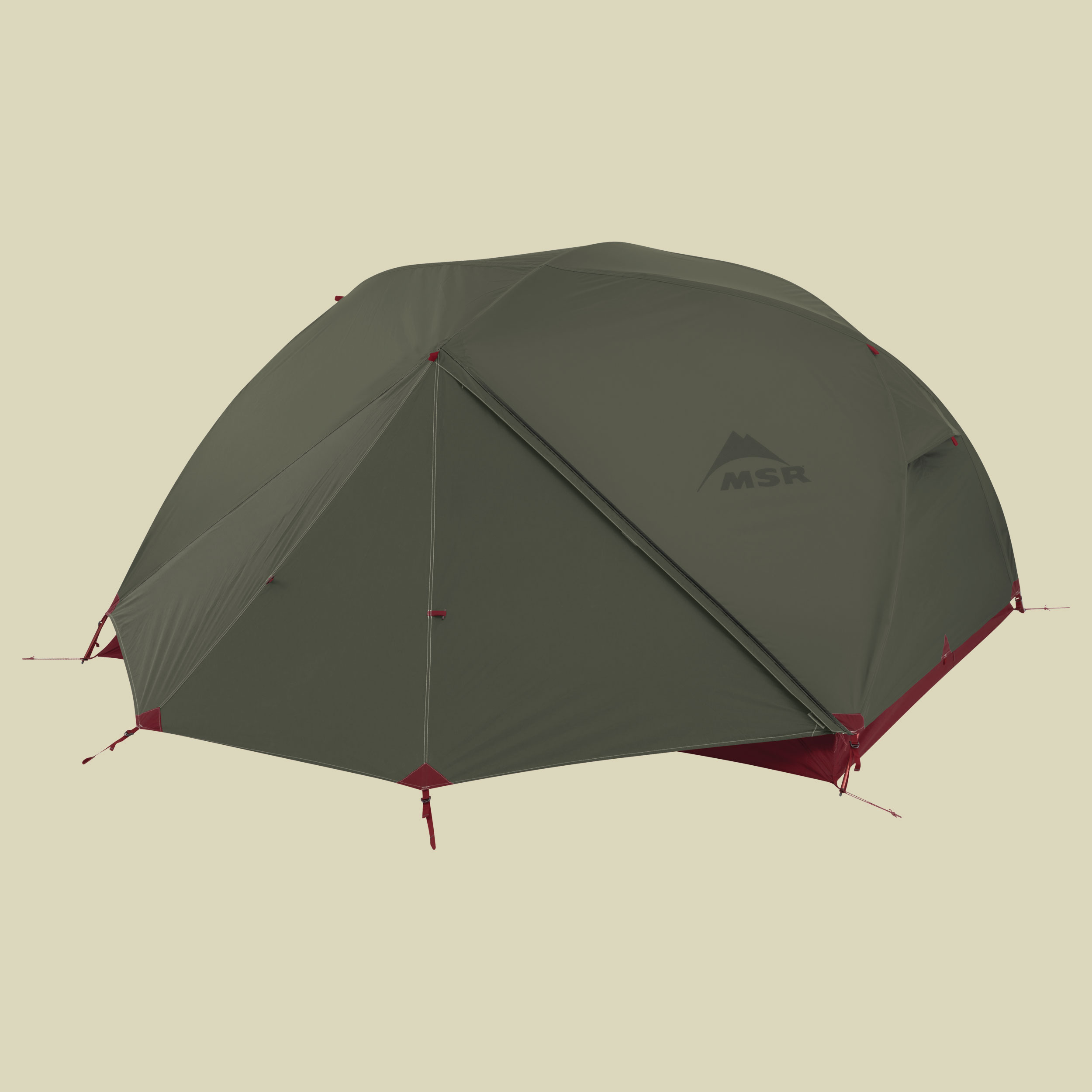 Elixir 3 V2 Backpacking Tent 3-Personen-Zelt Farbe green