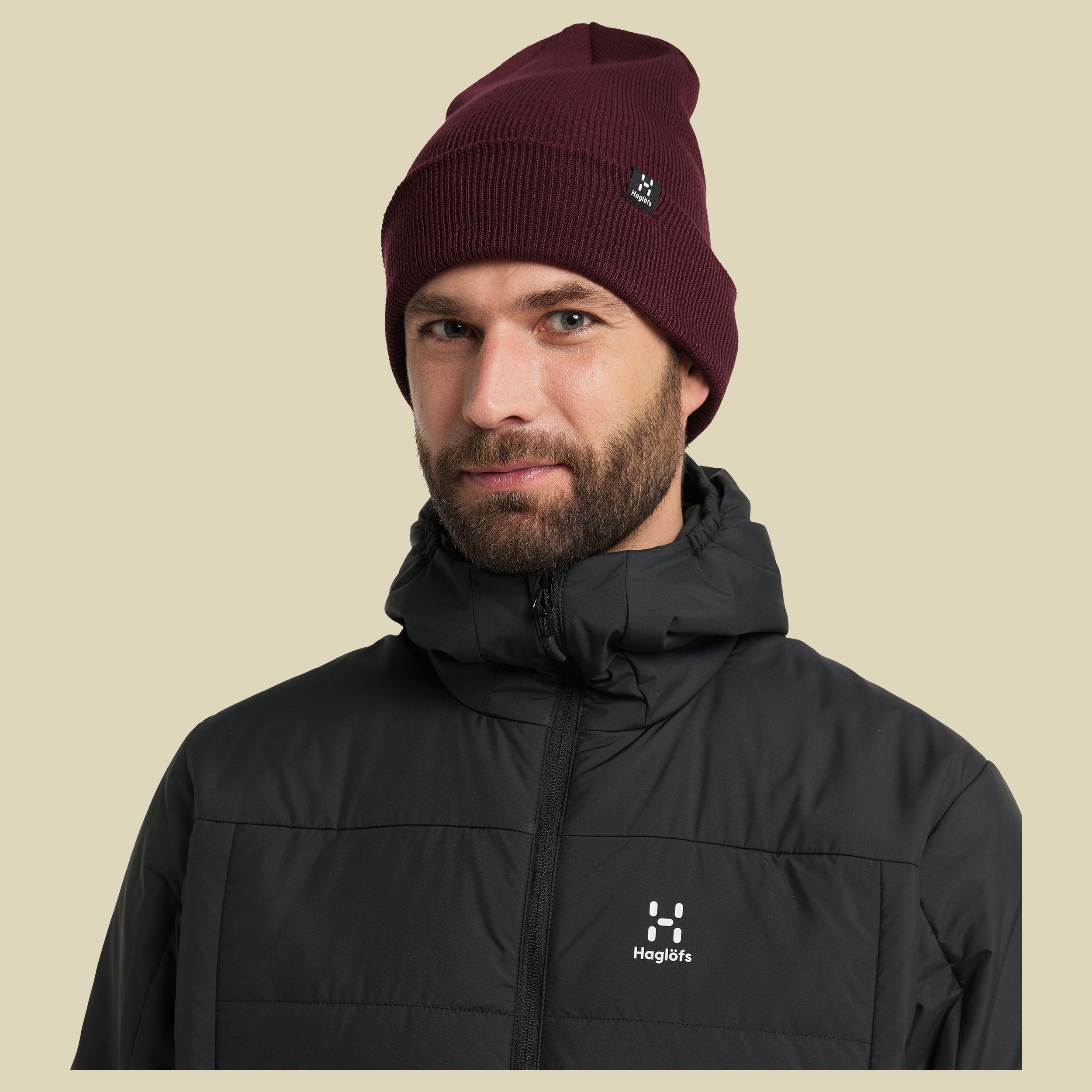 Aze Beanie Größe one size Farbe aubergine