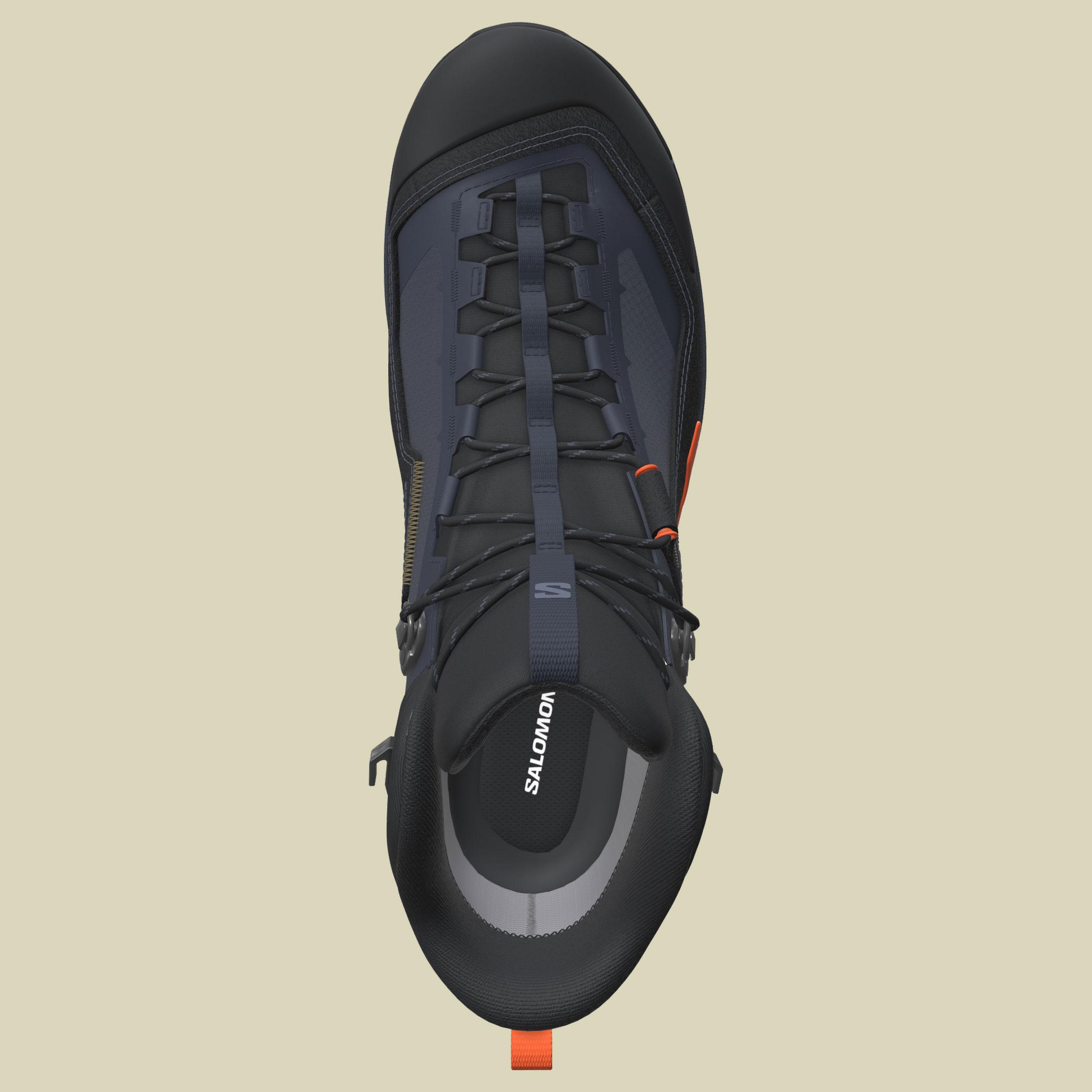 X Ultra Alpine Mid GTX Men UK 10,5 mehrfarbig - Farbe blue nights_black_red orange