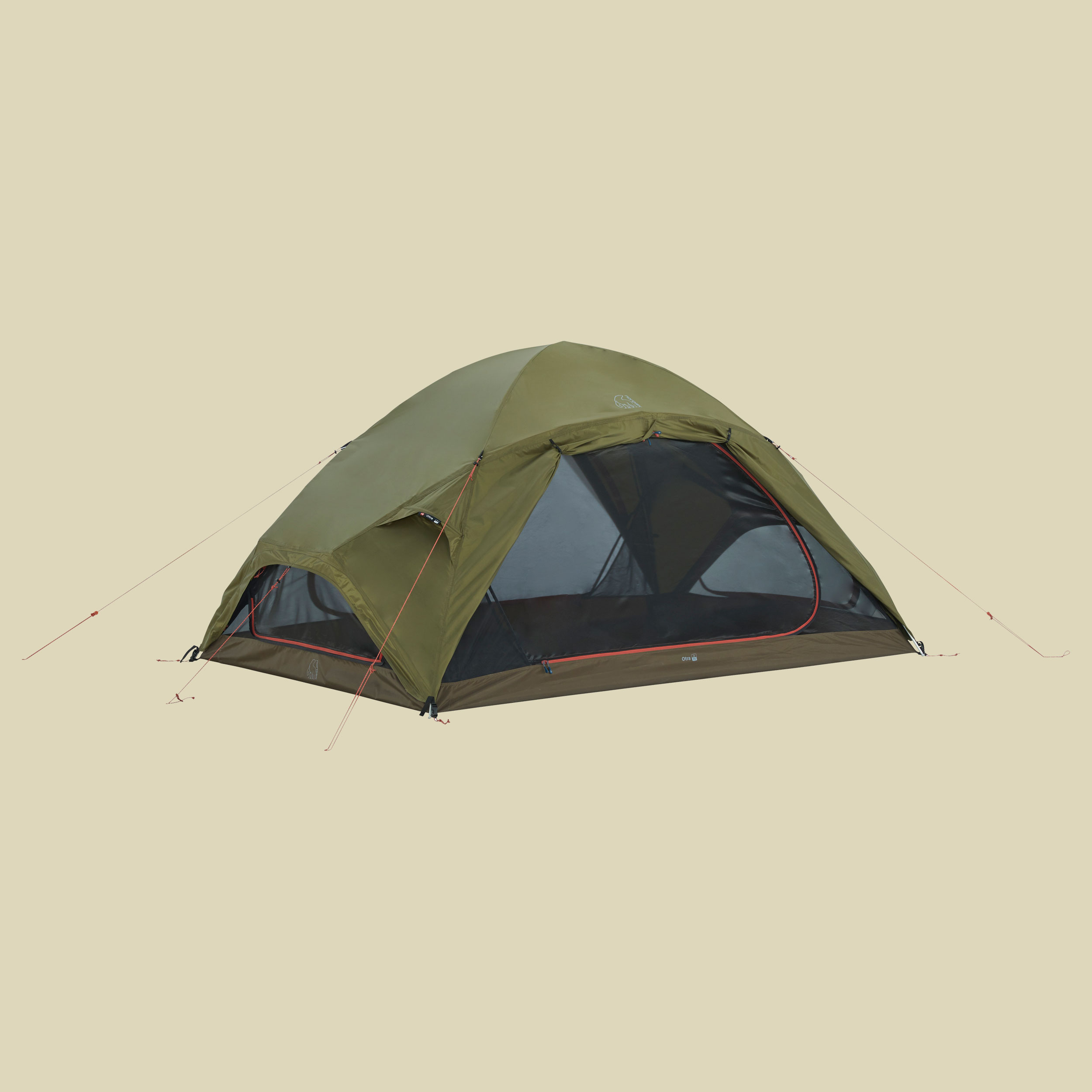 OTRA 2 PU Tent 2-Personen Zelt Farbe dark olive