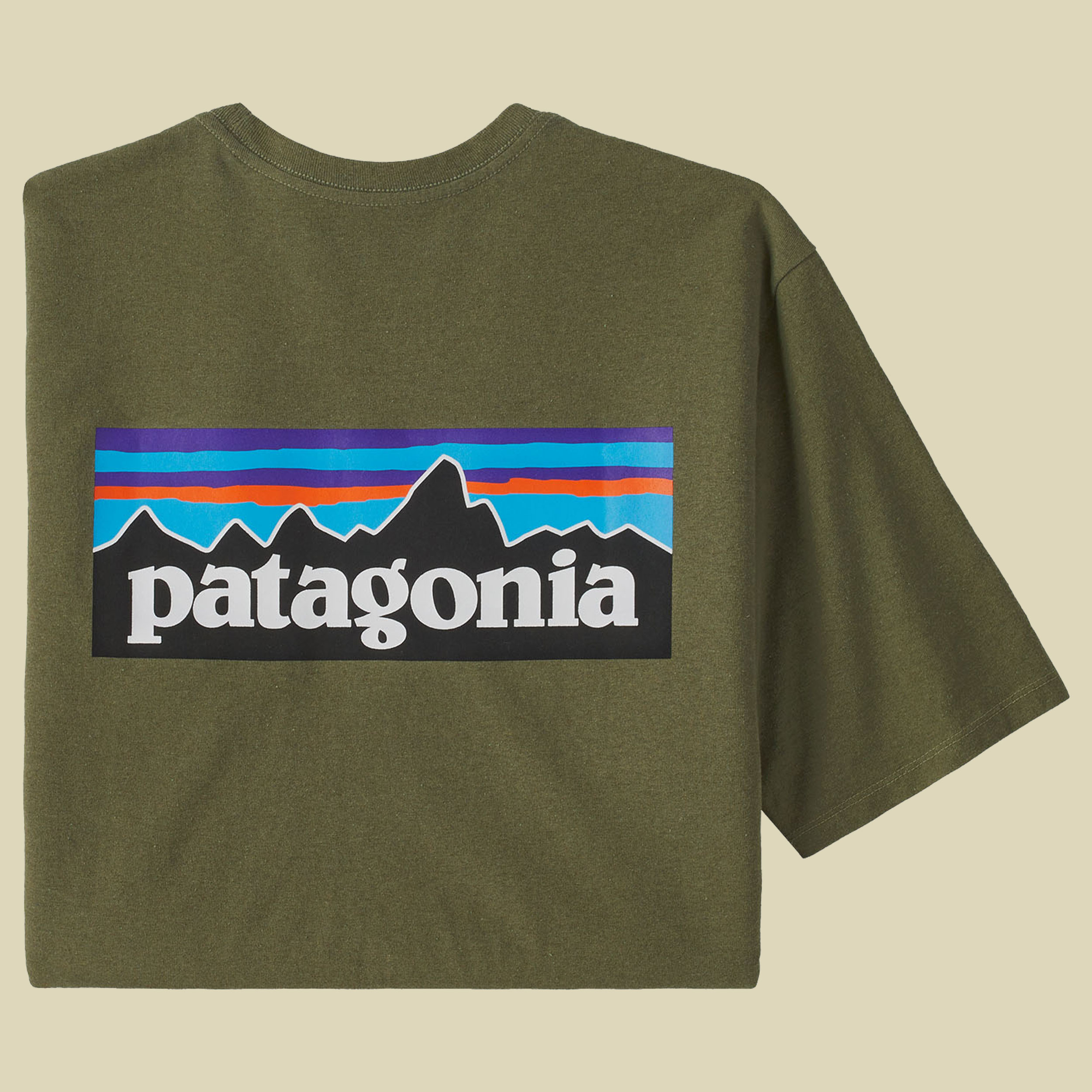 P-6 Logo Tee Men wyoming green L