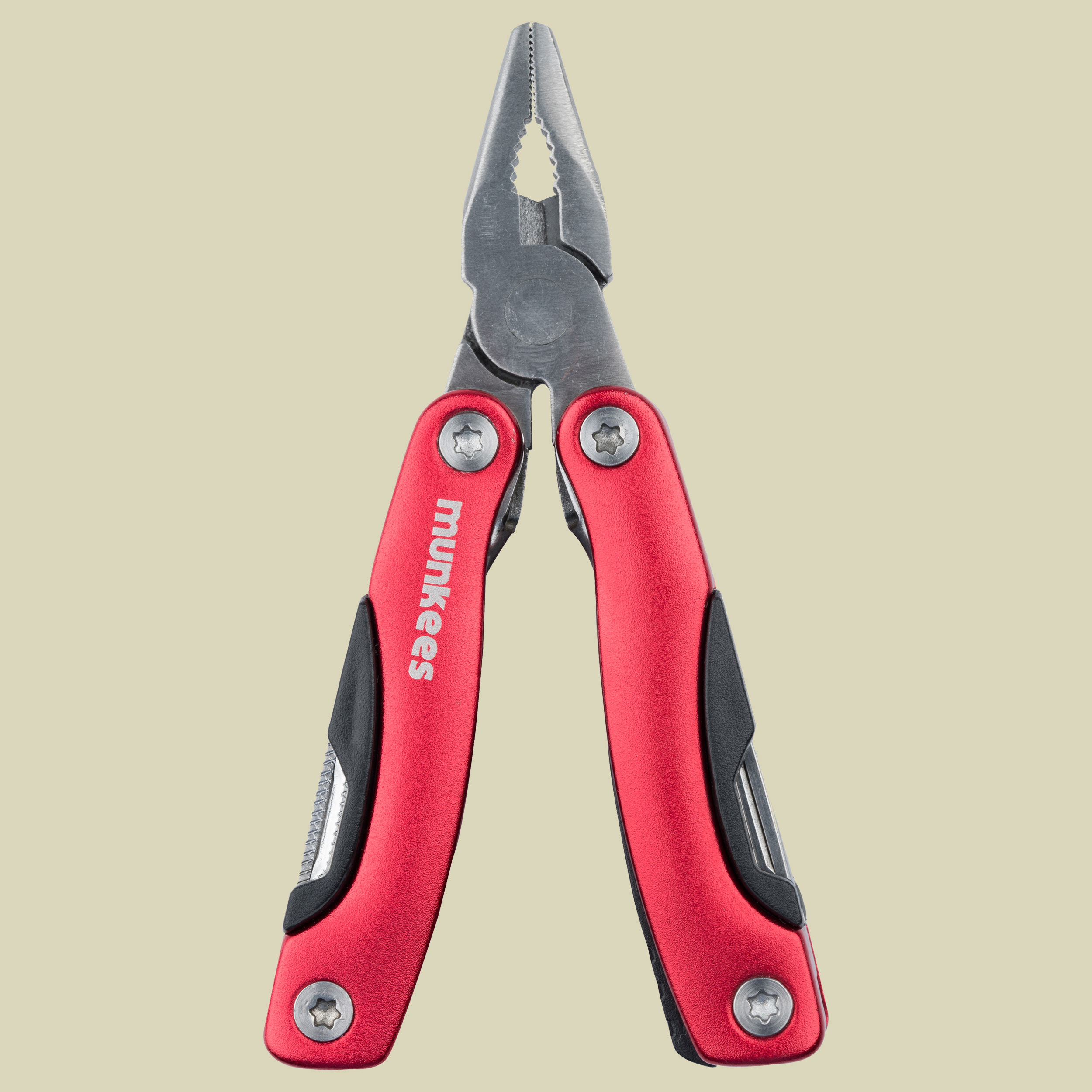 Edelstahl Multi Tool Rot Farbe rot