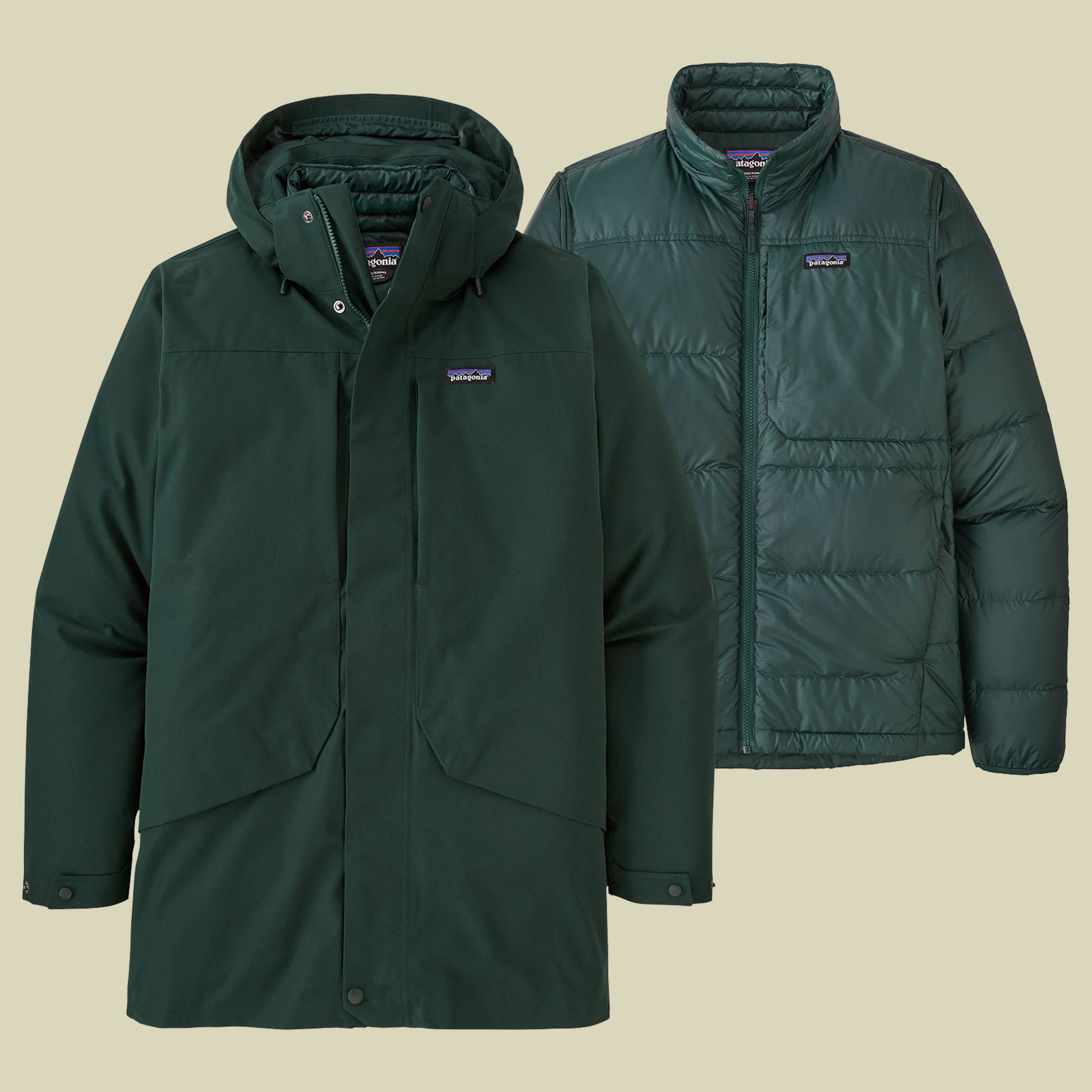 Tres 3-in-1 Parka Men Größe L  Farbe northern green