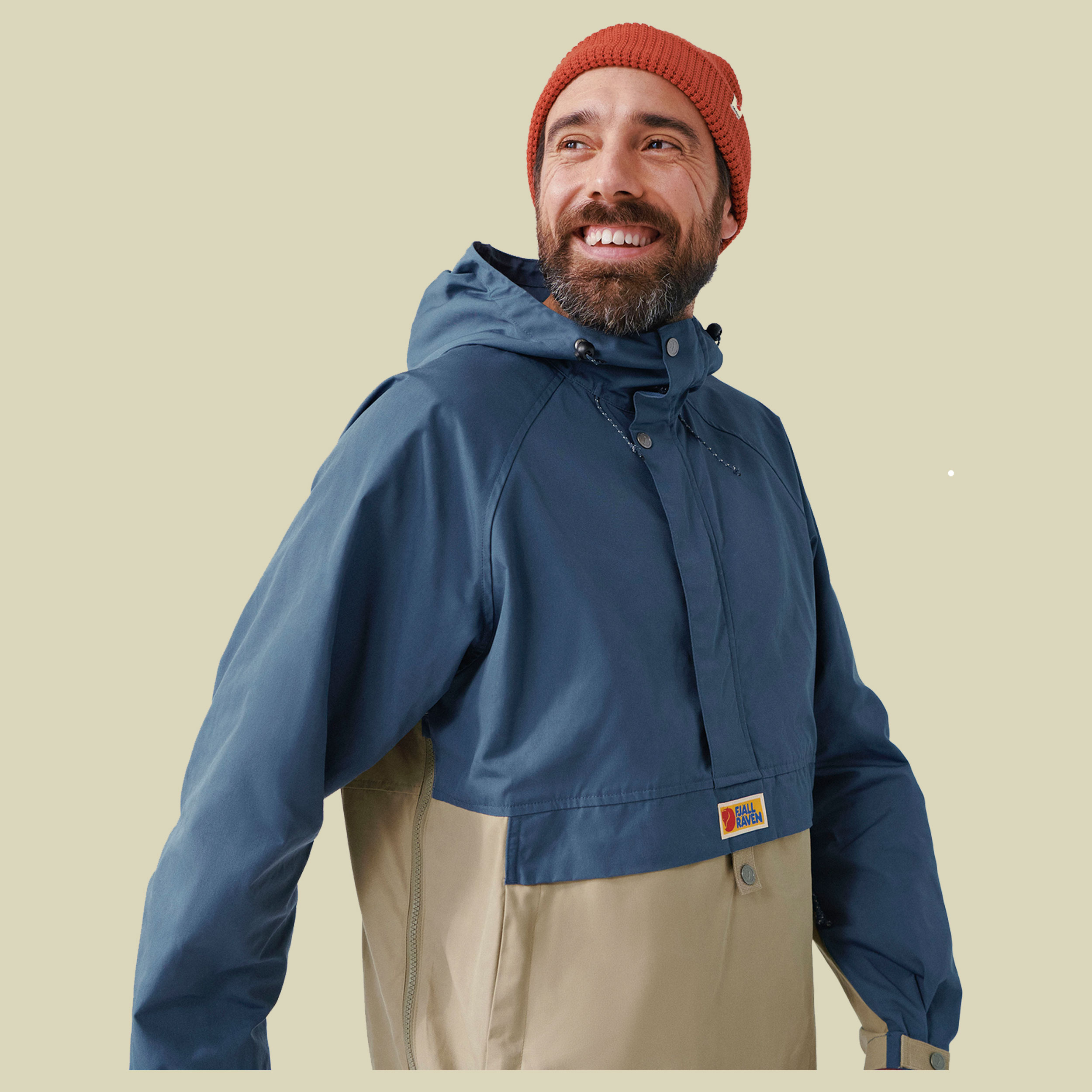 Vardag Anorak Men Größe S Farbe uncle blue-sand stone