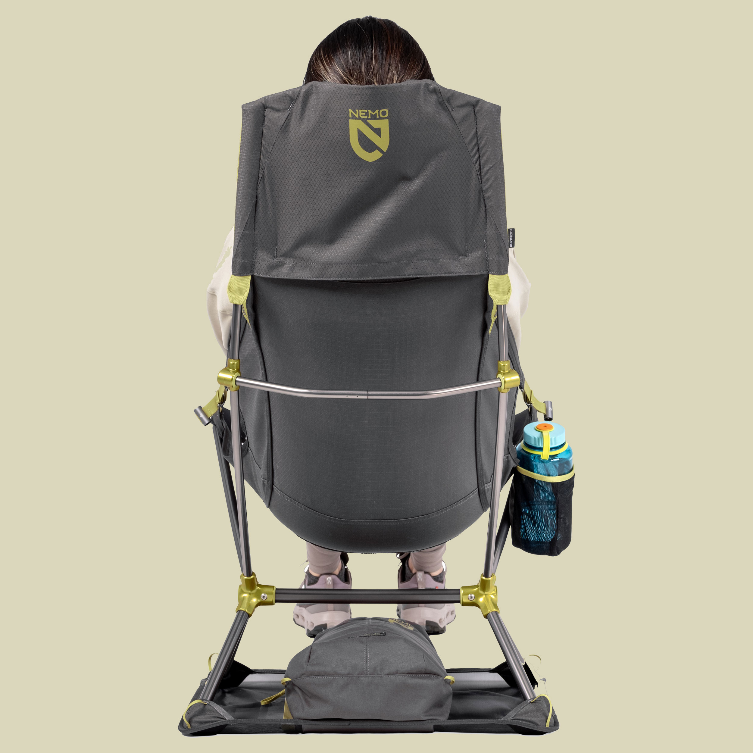 Satellite Reclining Camp Chair - goodnight gray