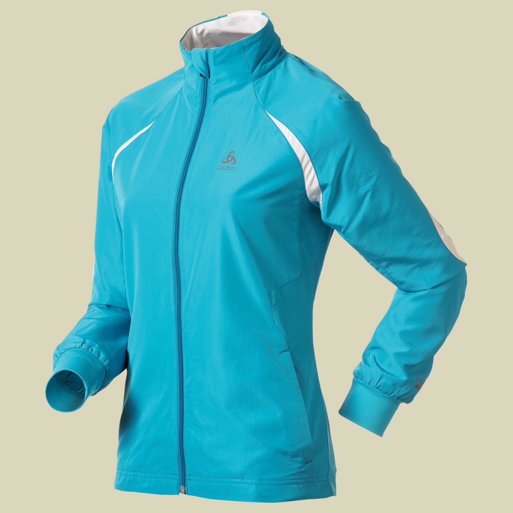 Jacket Fly ladies Größe S Farbe vivid blue-snow white