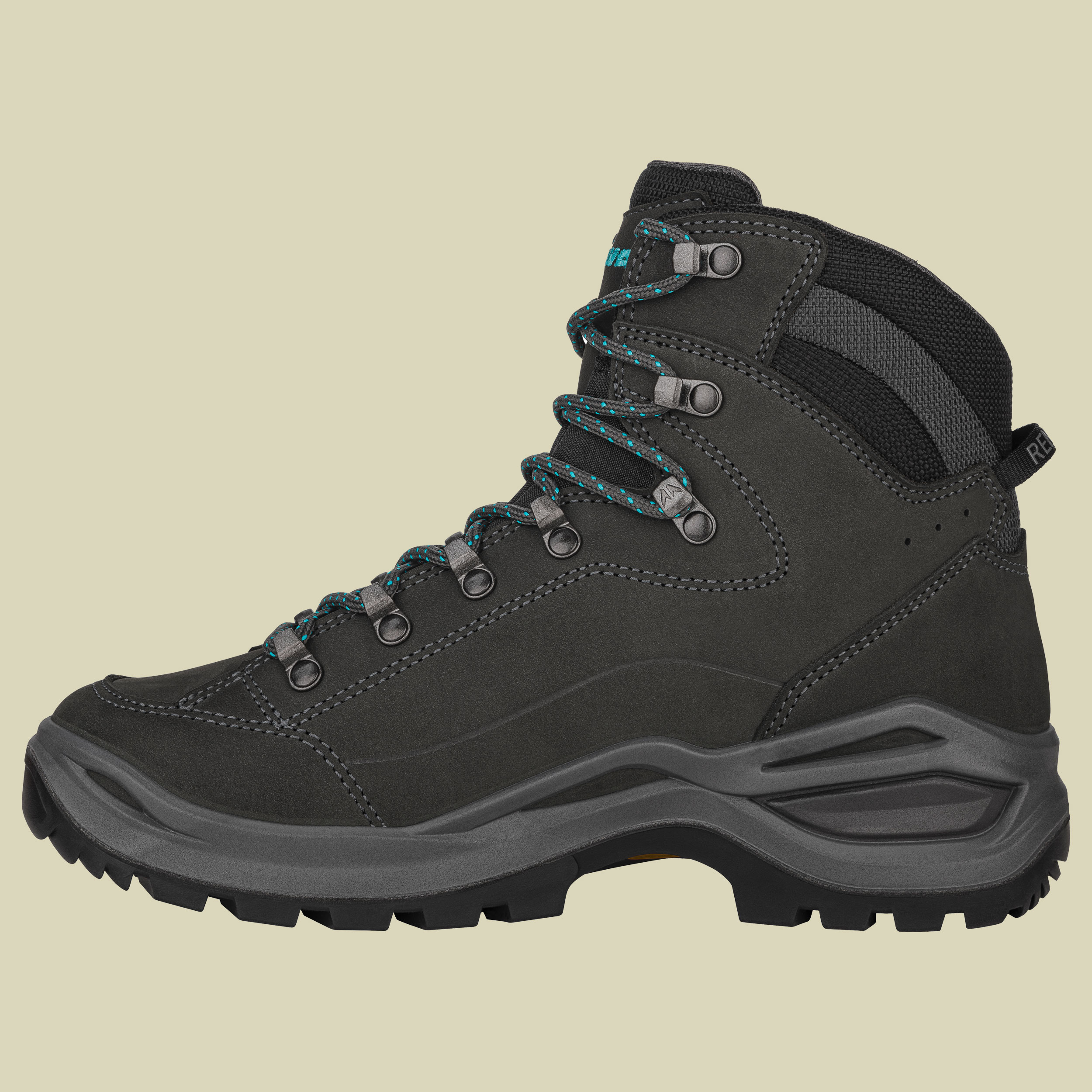 Renegade EVO GTX Mid Women grau UK 4,5 - asphalt/türkis