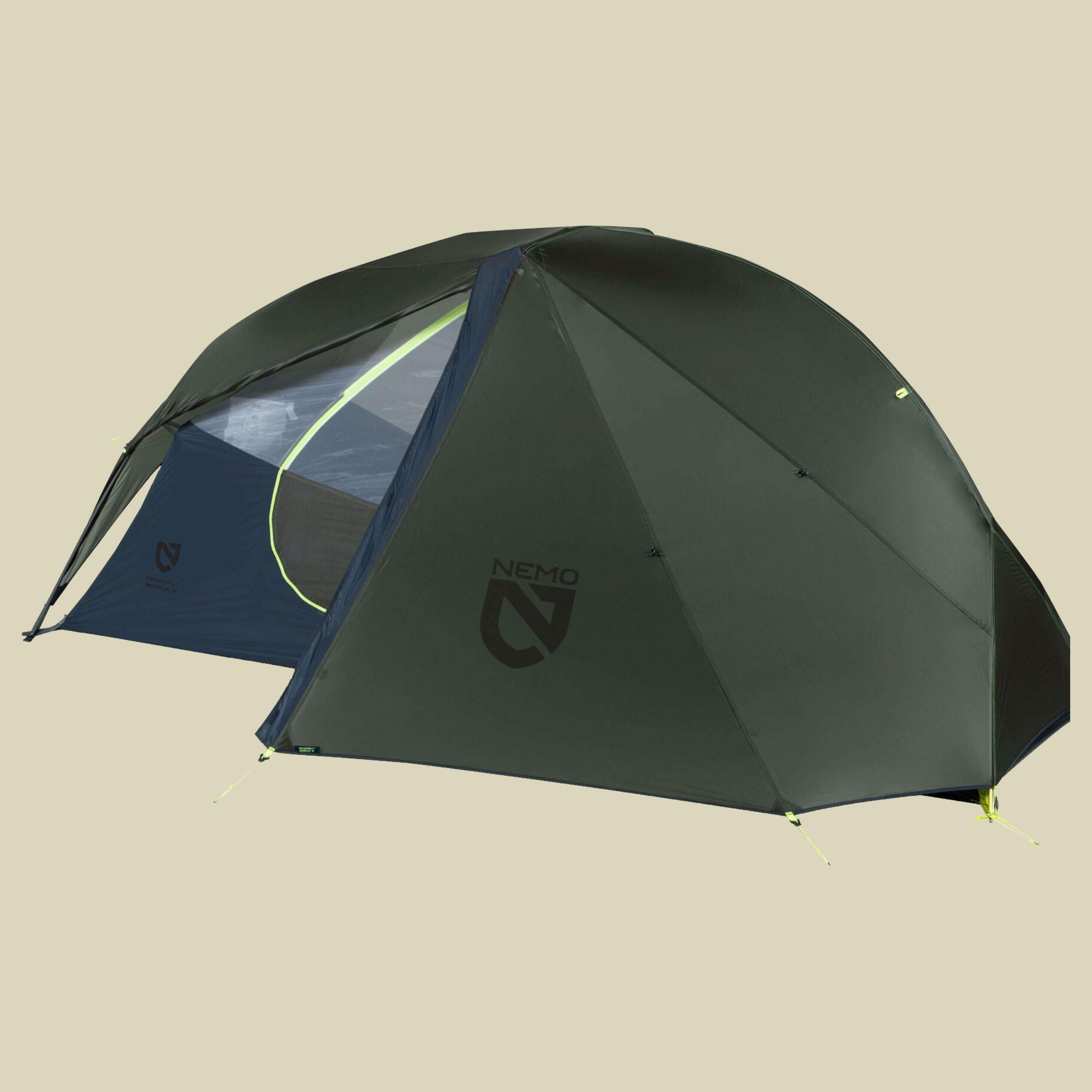 Dragonfly Bikepack 2P 2-Personen Zelt Farbe boreal