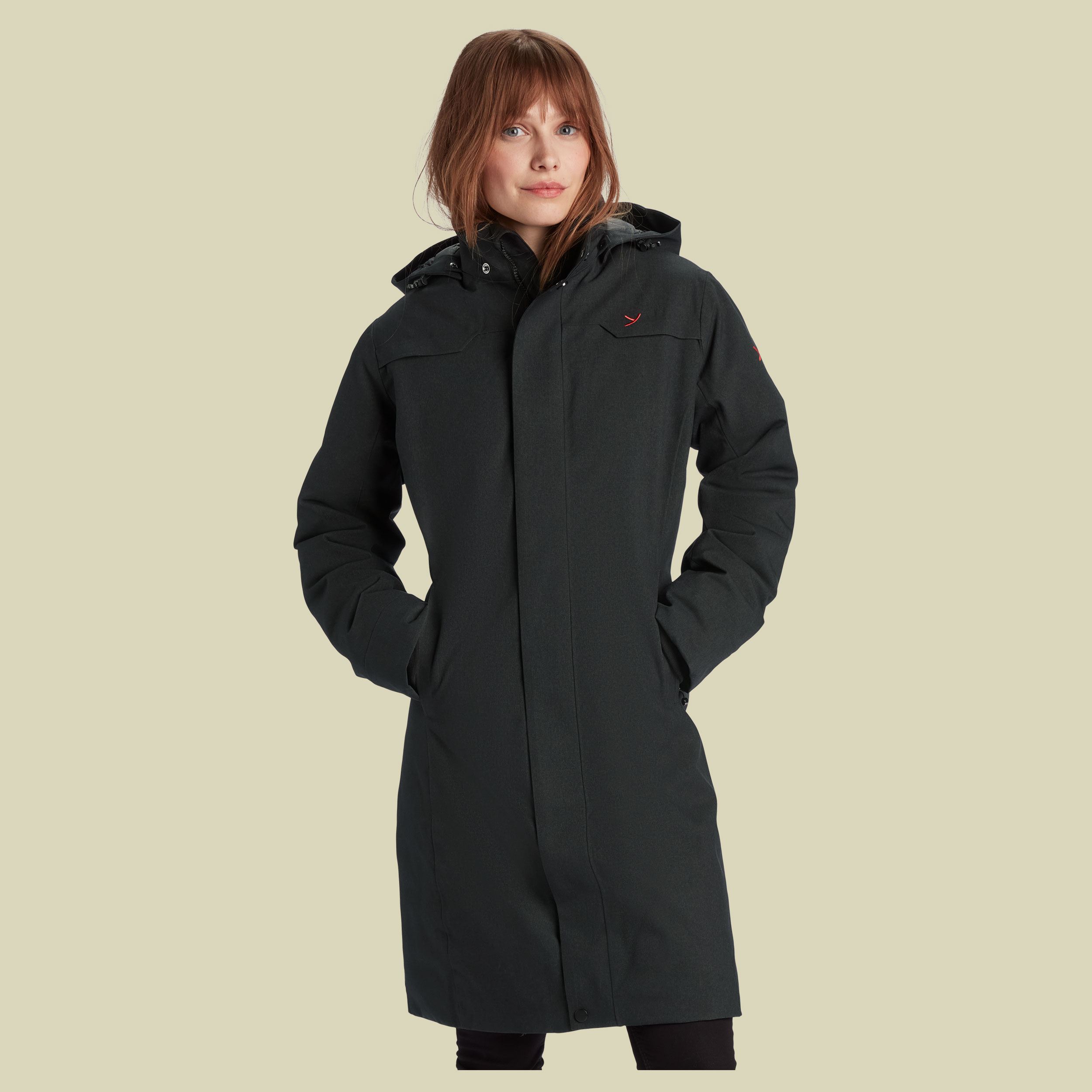 Tana Elegant Down Insulated Coat Women Größe S Farbe black